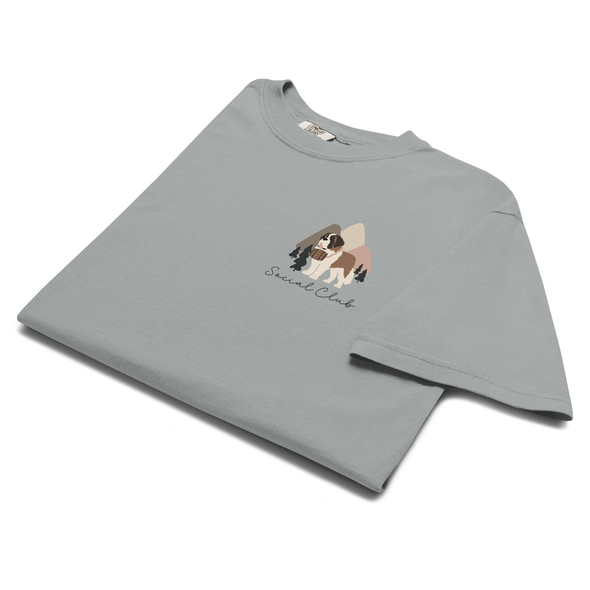 Saint Bernard Social Club Back T-Shirt - Lights - Lucy + Norman