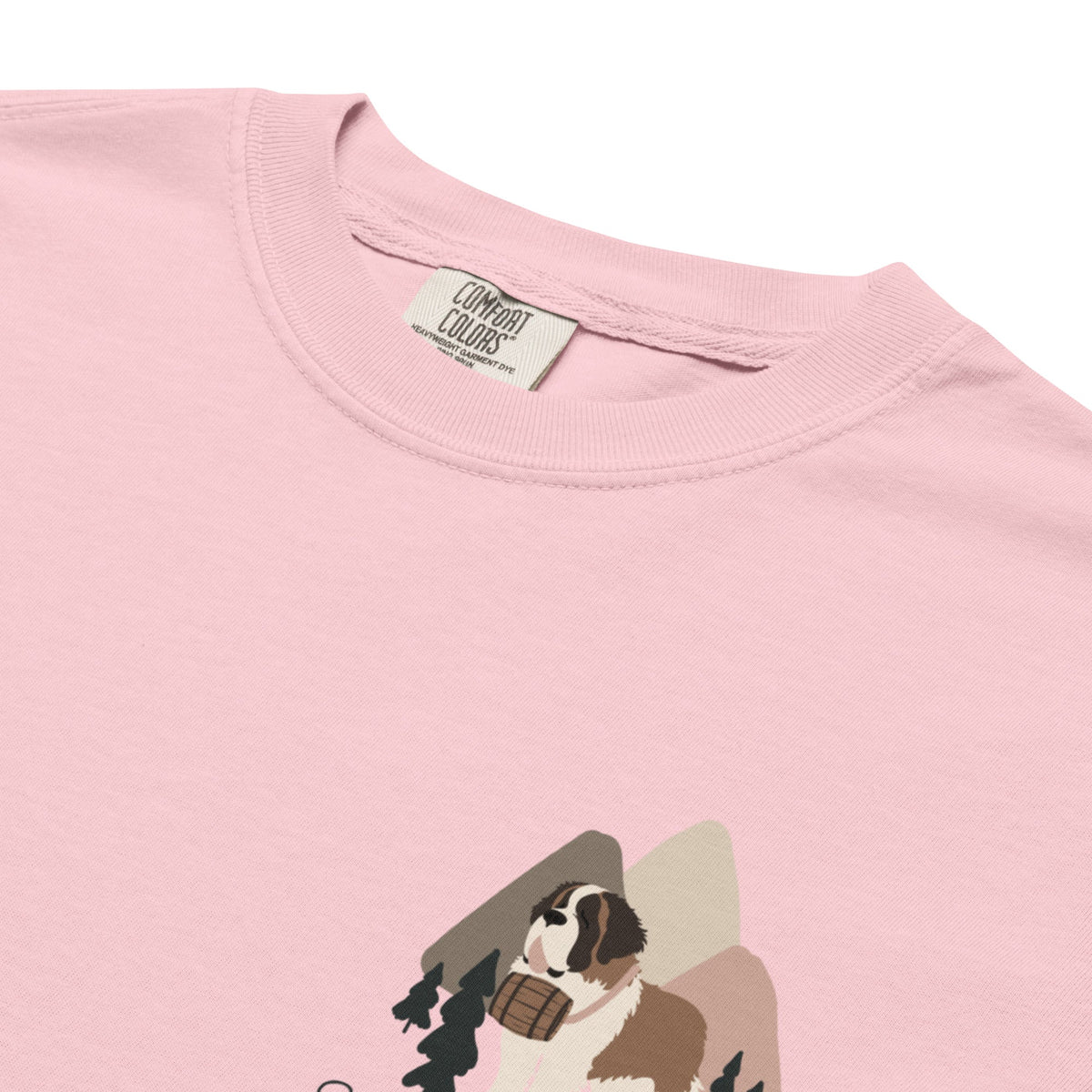 Saint Bernard Social Club Back T-Shirt - Lights - Lucy + Norman