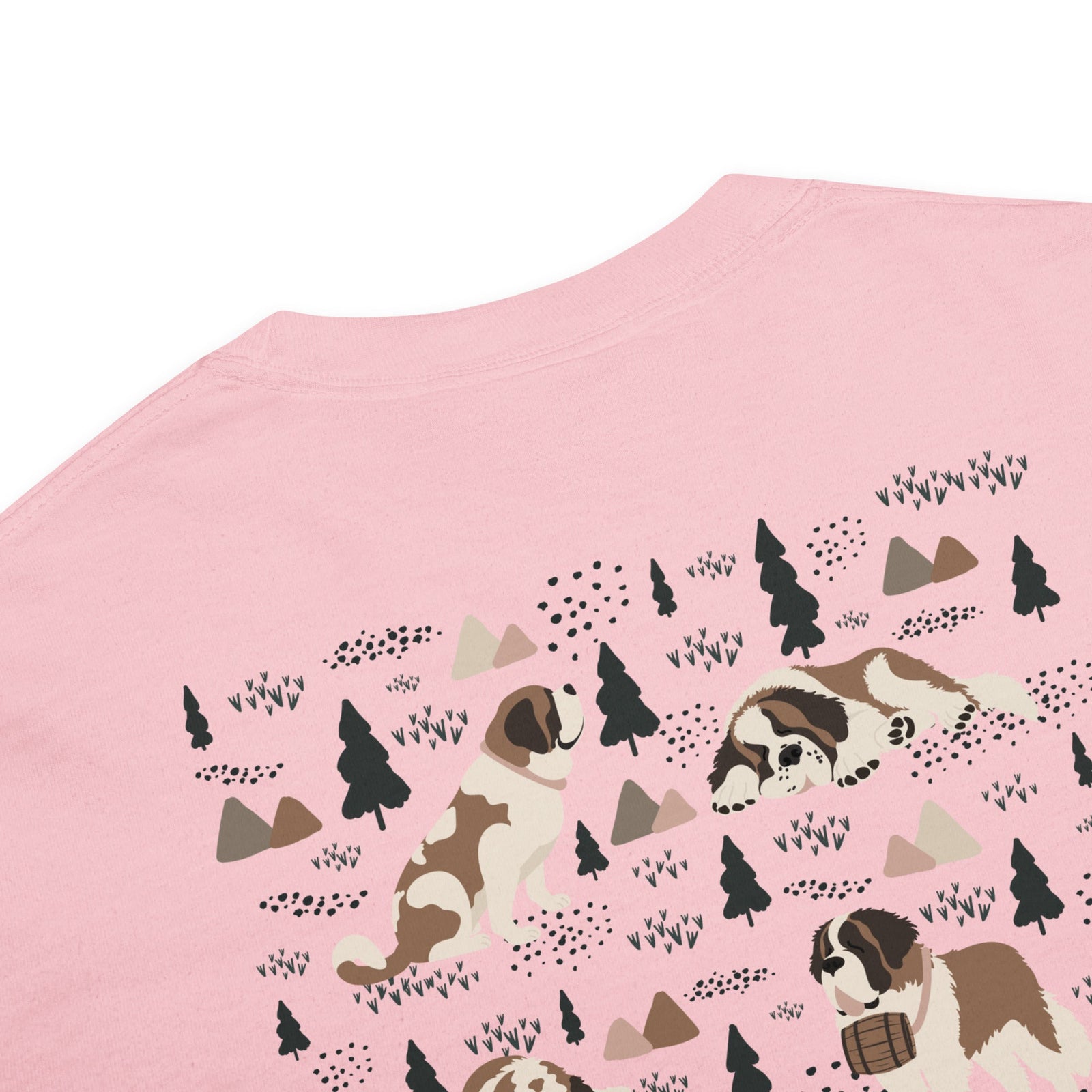 Saint Bernard Social Club Back T-Shirt - Lights - Lucy + Norman