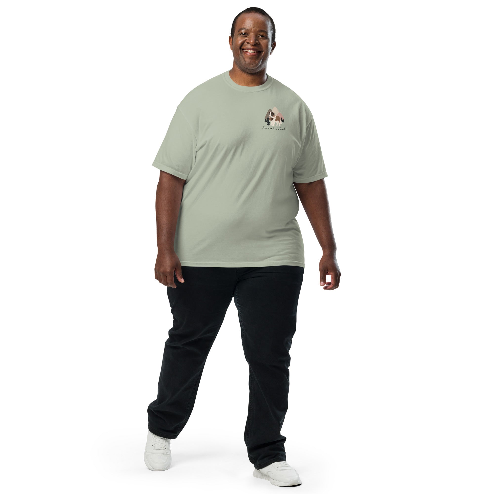Saint Bernard Social Club Back T-Shirt - Lights