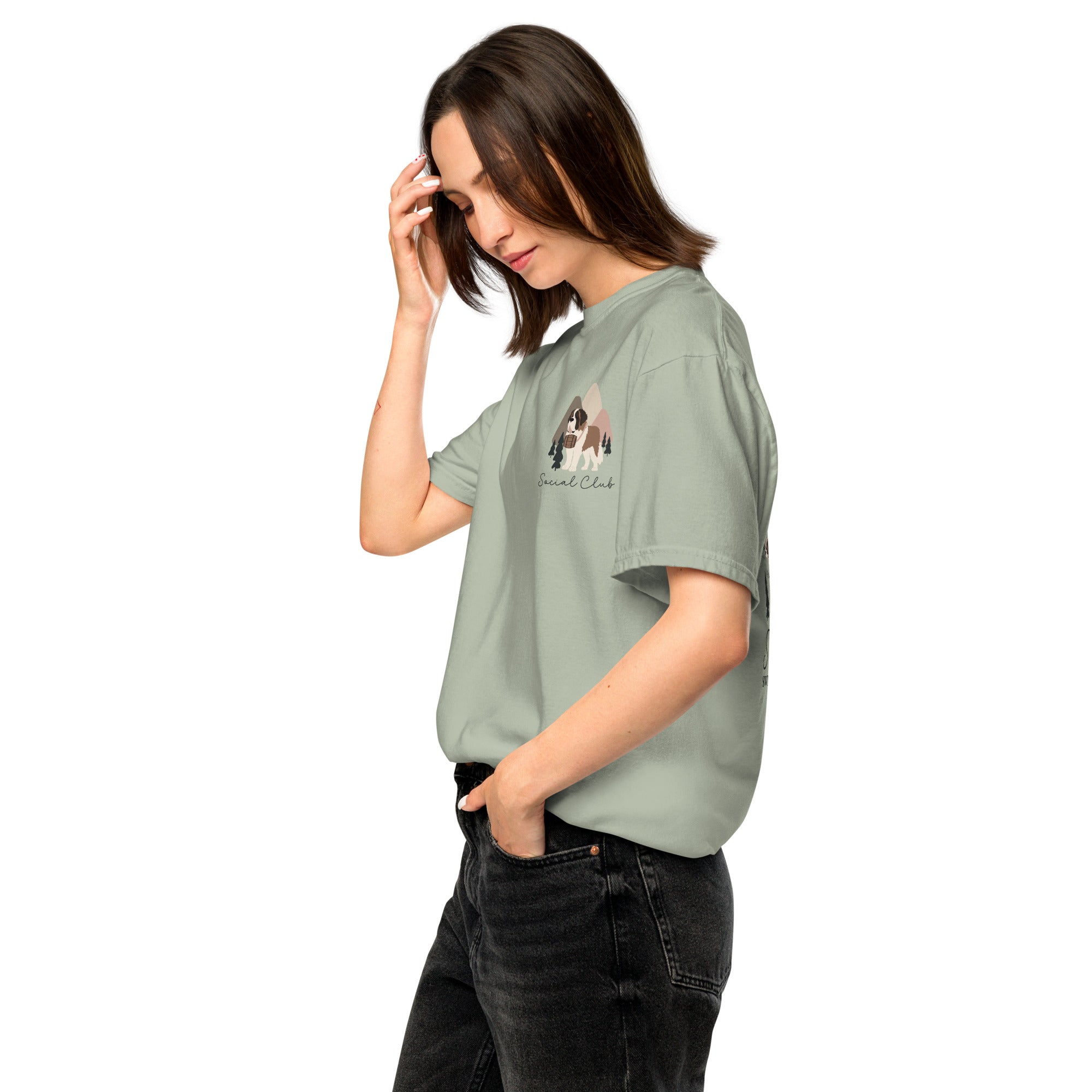 Saint Bernard Social Club Back T-Shirt - Lights