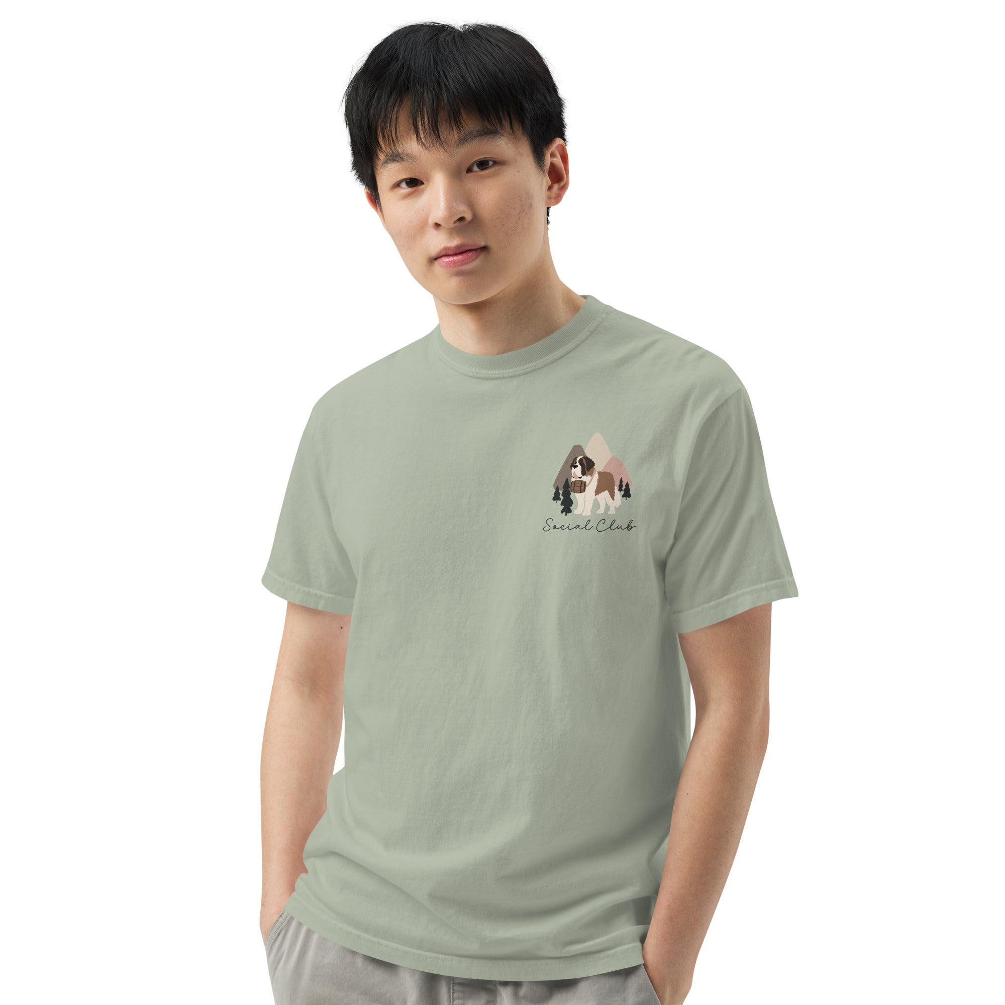 Saint Bernard Social Club Back T-Shirt - Lights