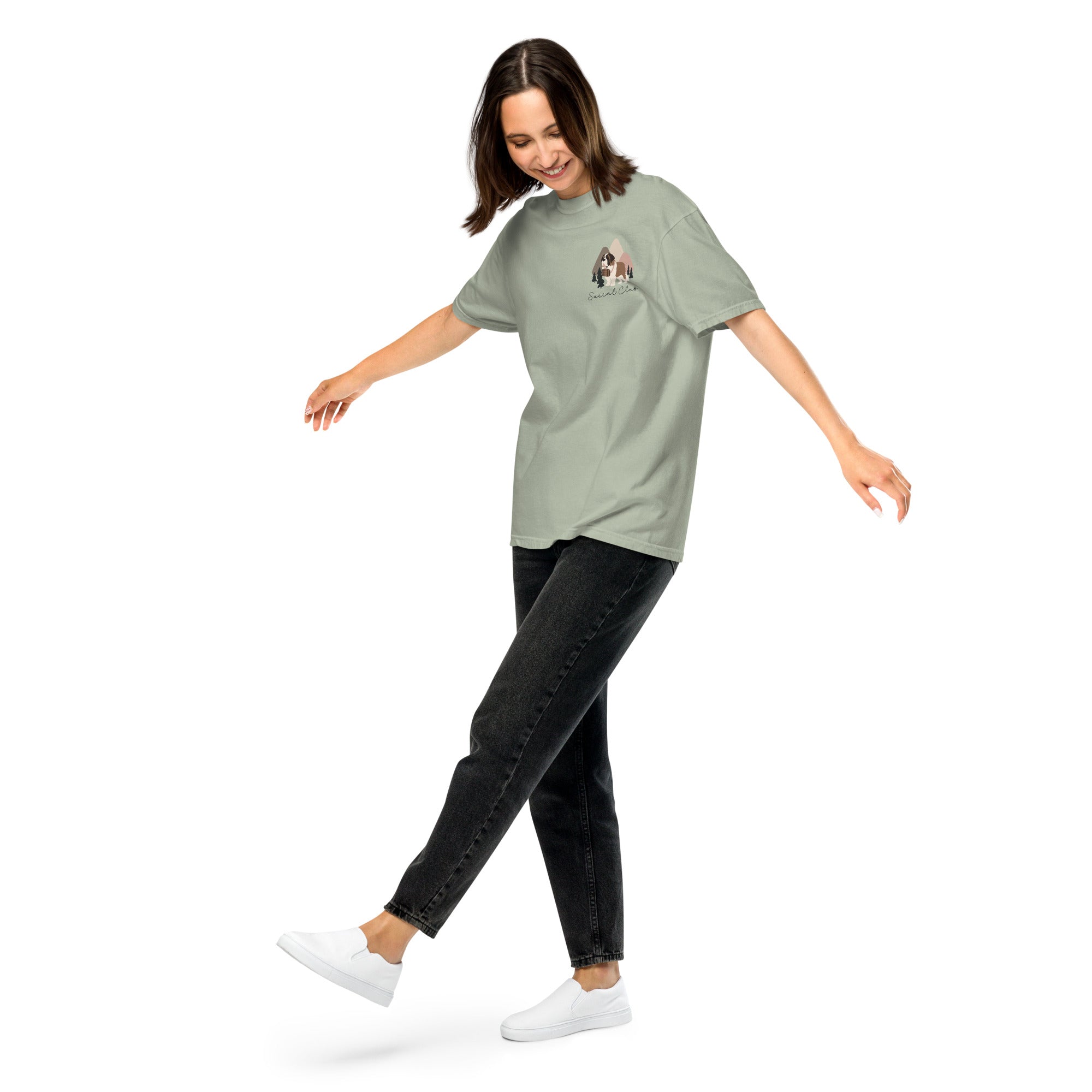 Saint Bernard Social Club Back T-Shirt - Lights