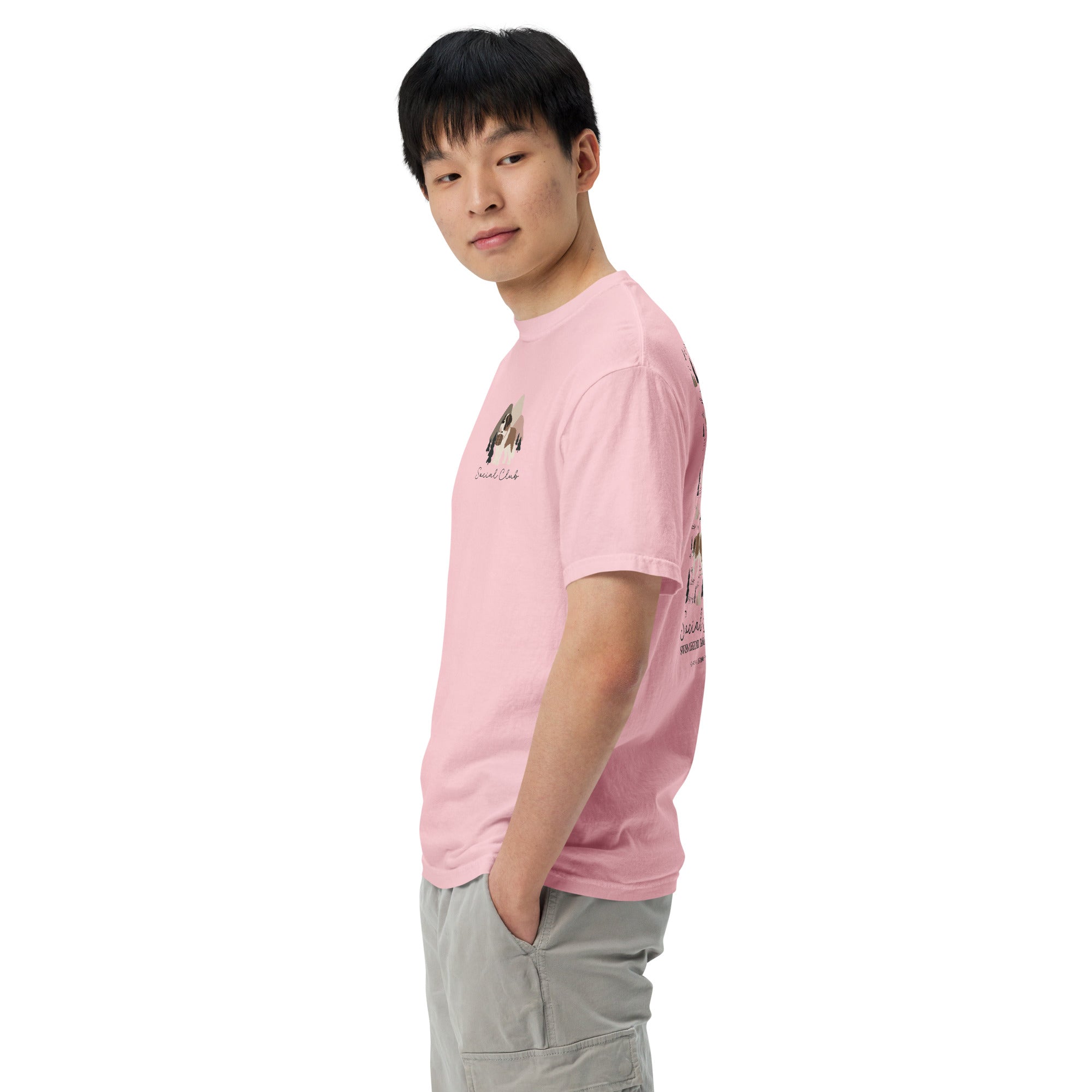 Saint Bernard Social Club Back T-Shirt - Lights