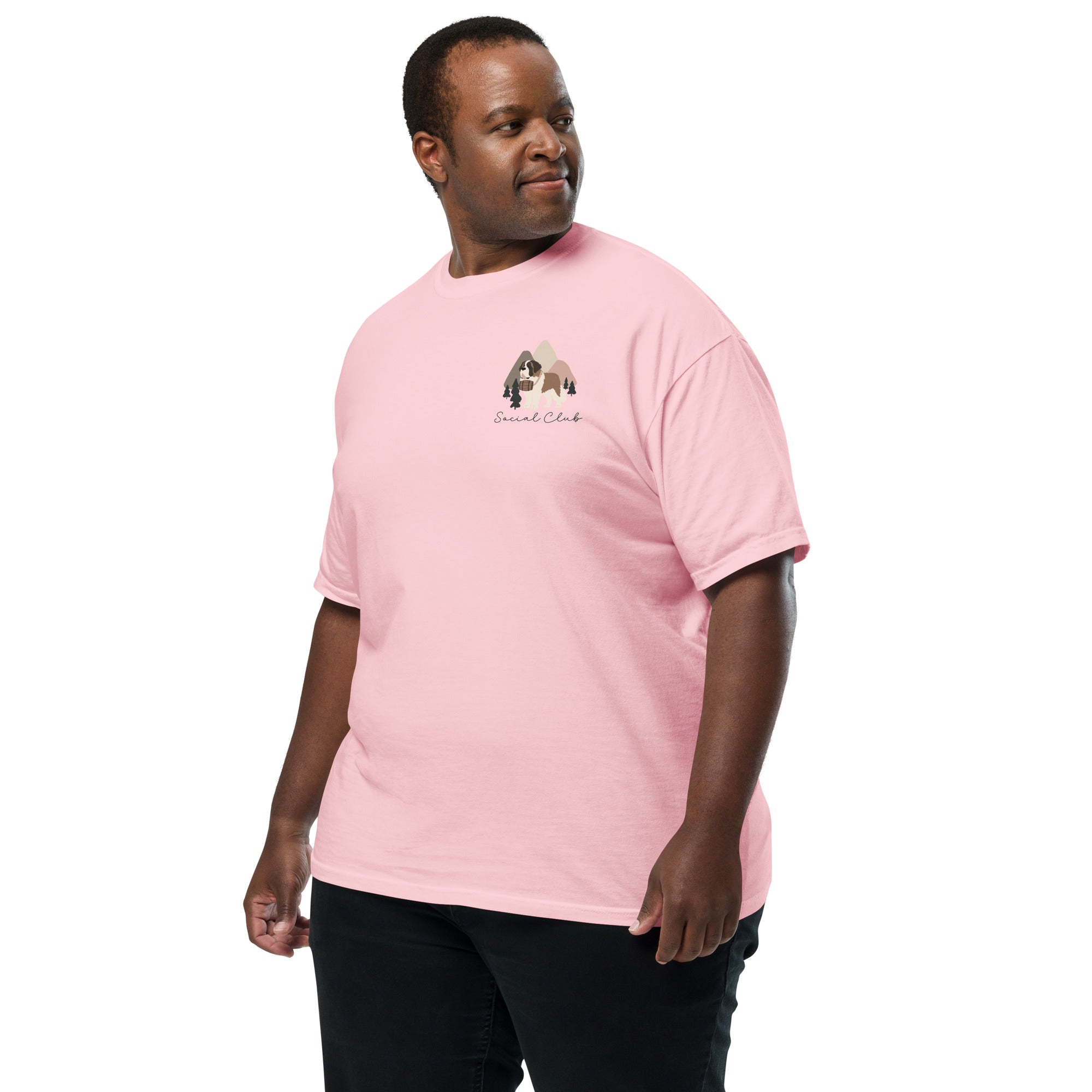 Saint Bernard Social Club Back T-Shirt - Lights