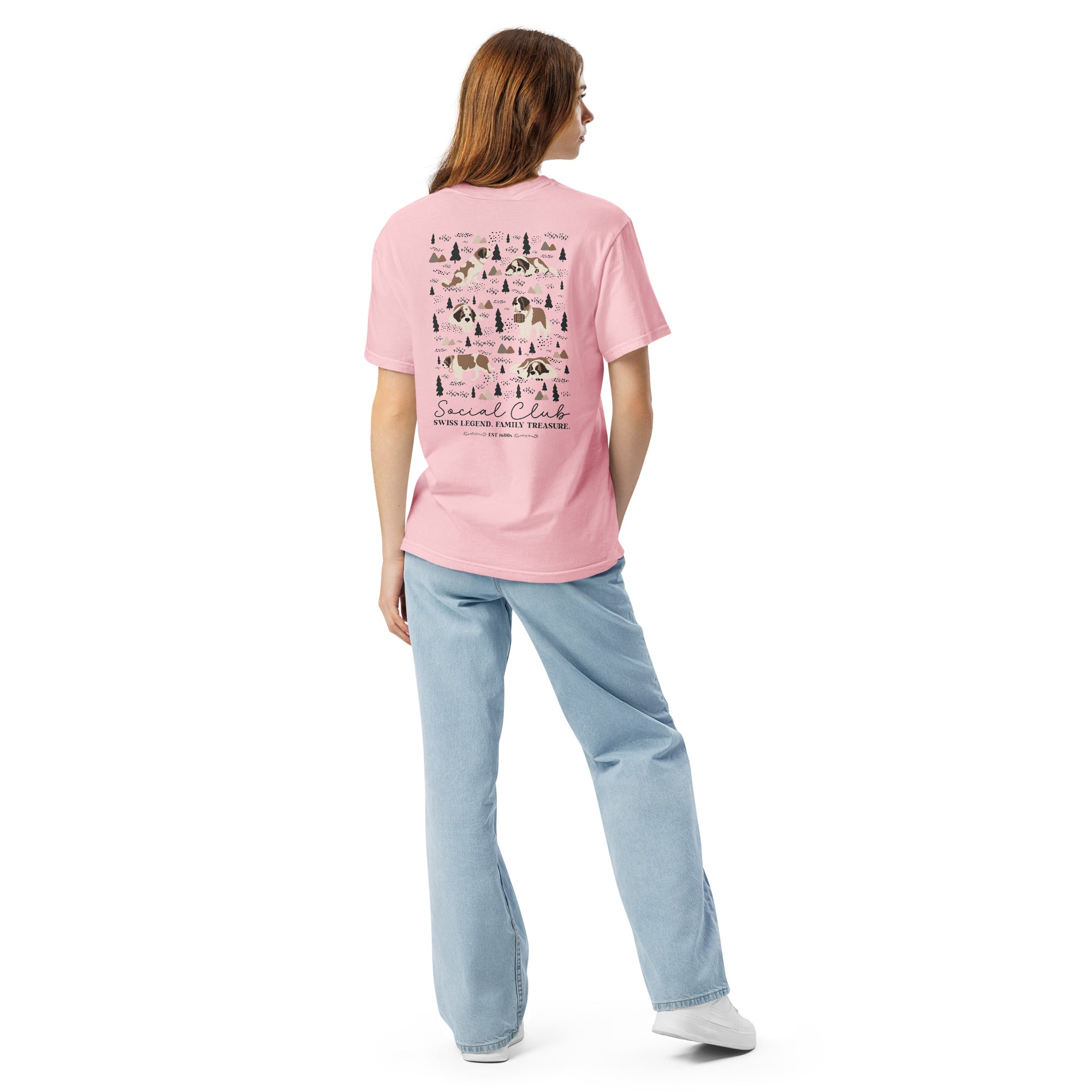 Saint Bernard Social Club Back T-Shirt - Lights
