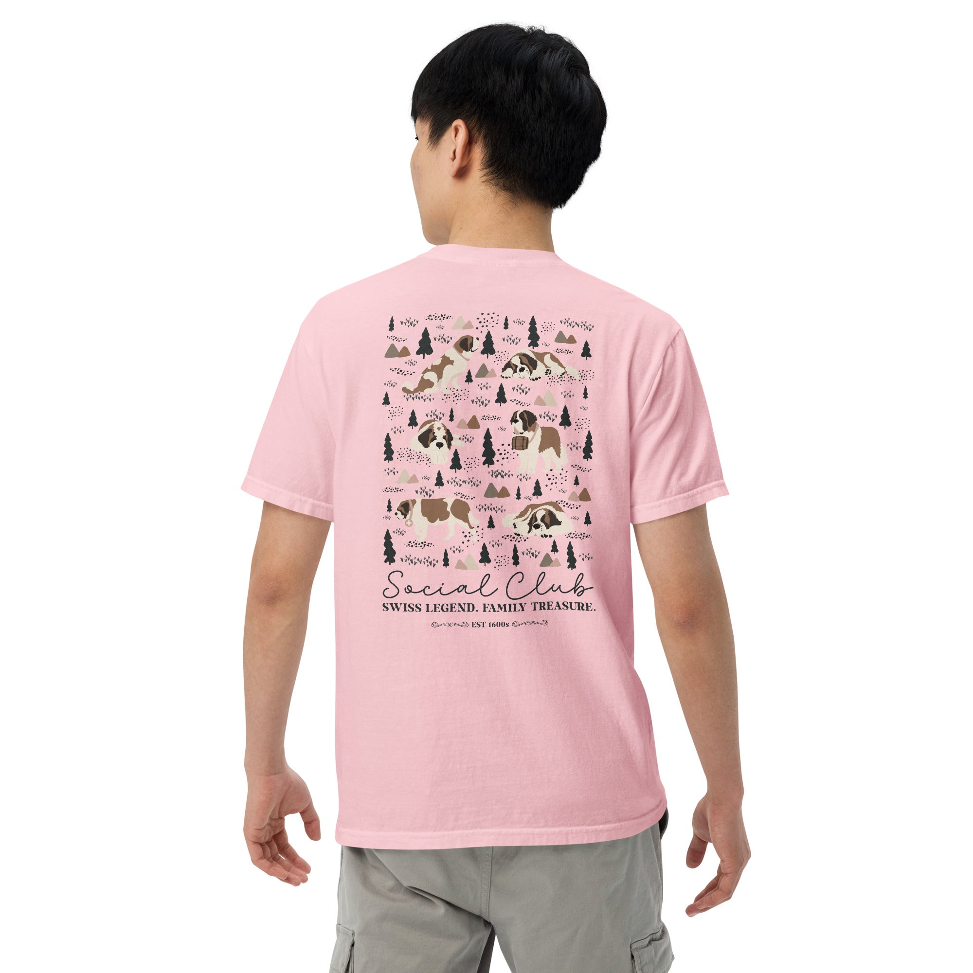 Saint Bernard Social Club Back T-Shirt - Lights