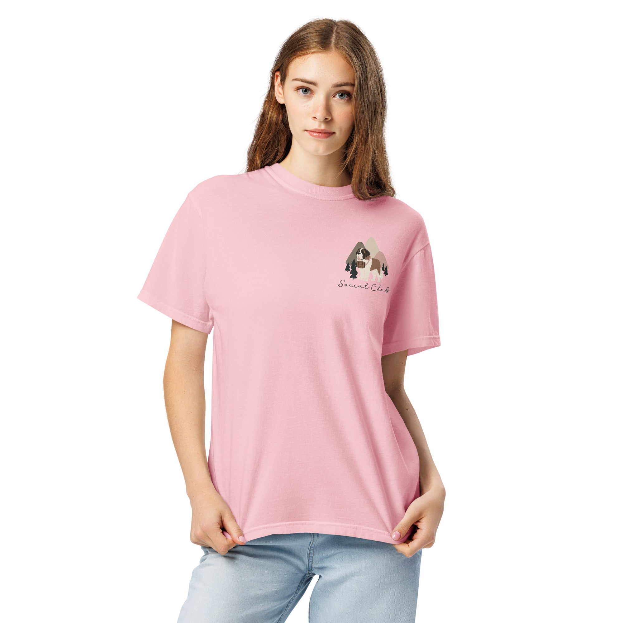 Saint Bernard Social Club Back T-Shirt - Lights