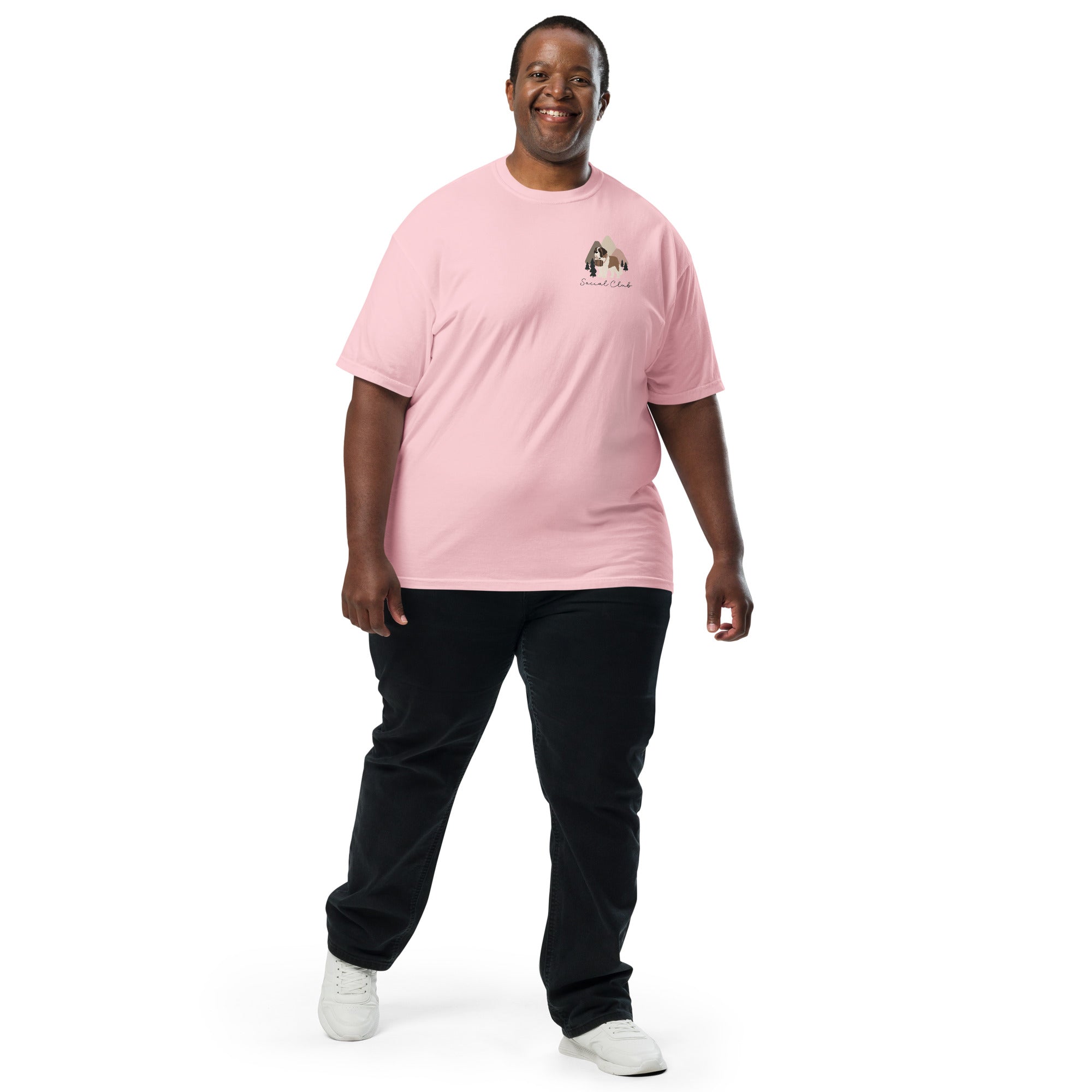 Saint Bernard Social Club Back T-Shirt - Lights