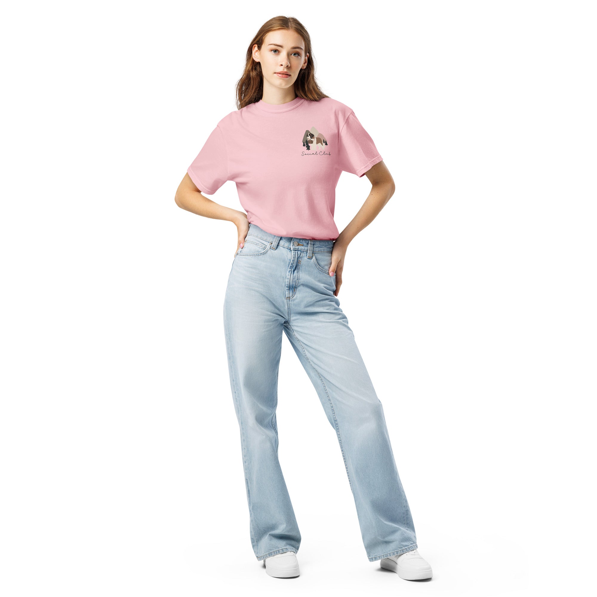 Saint Bernard Social Club Back T-Shirt - Lights