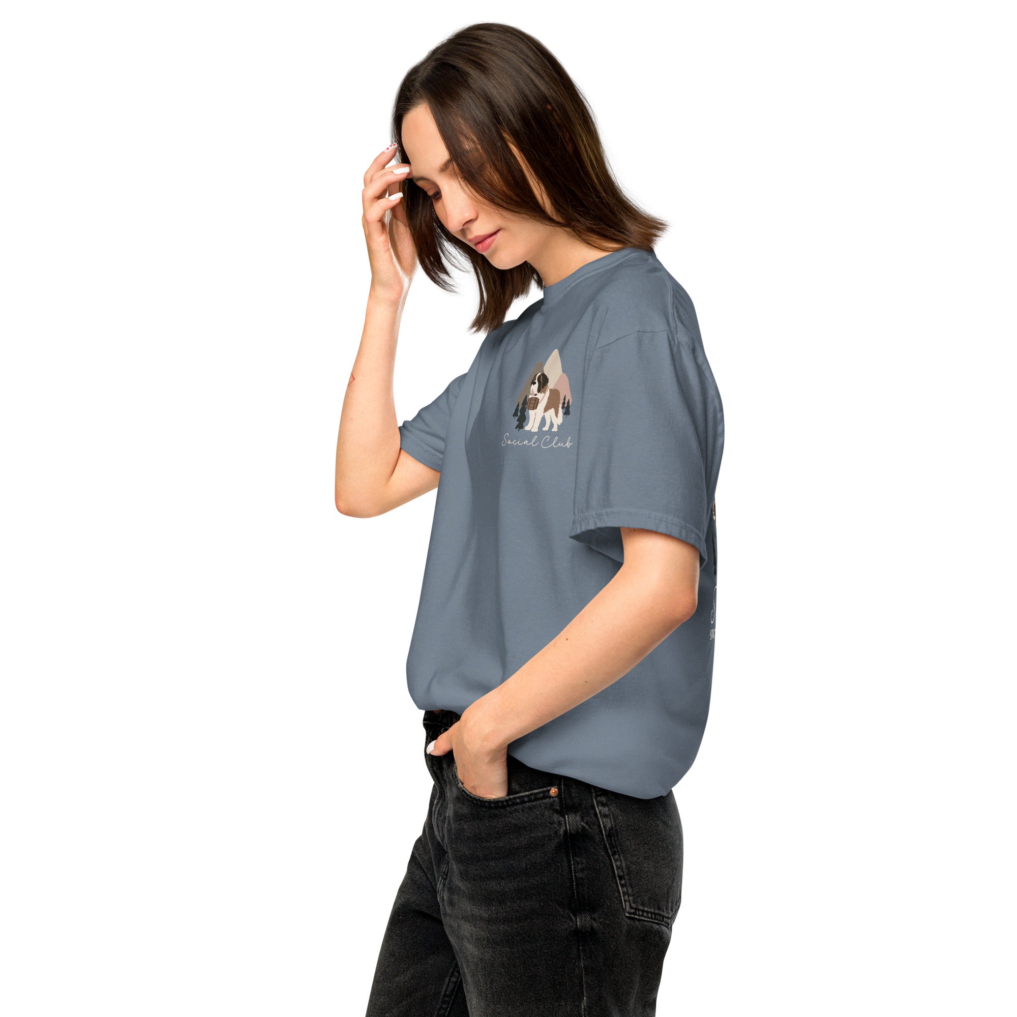 Saint Bernard Social Club Back T-Shirt