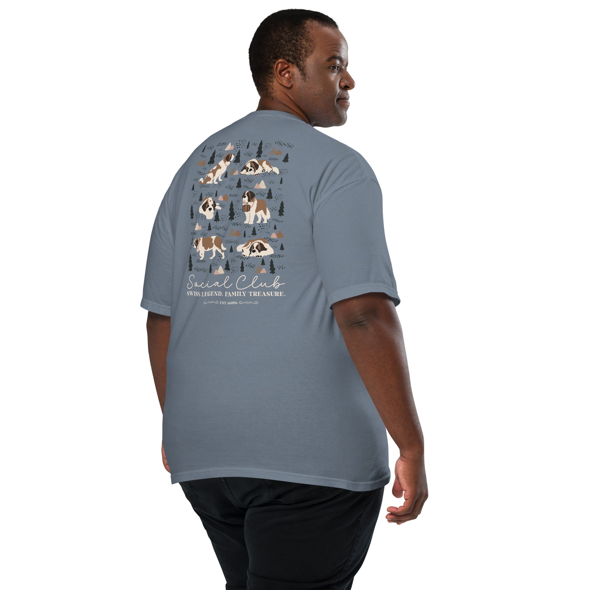 Saint Bernard Social Club Back T-Shirt
