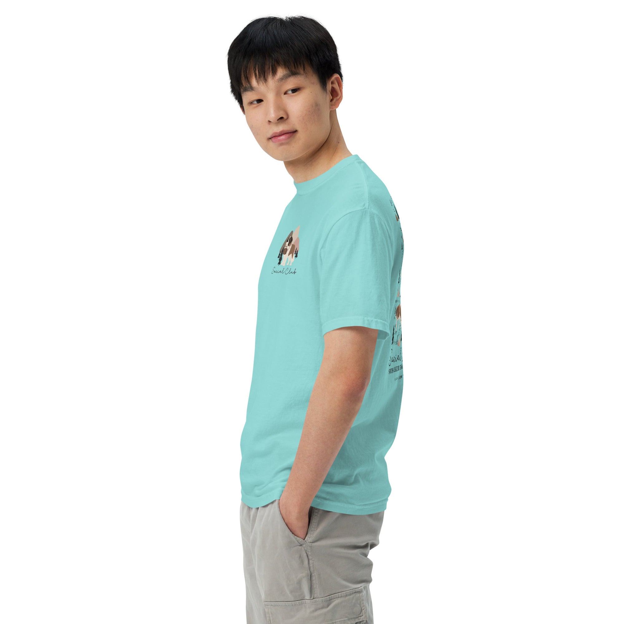 Saint Bernard Social Club Back T-Shirt - Lights