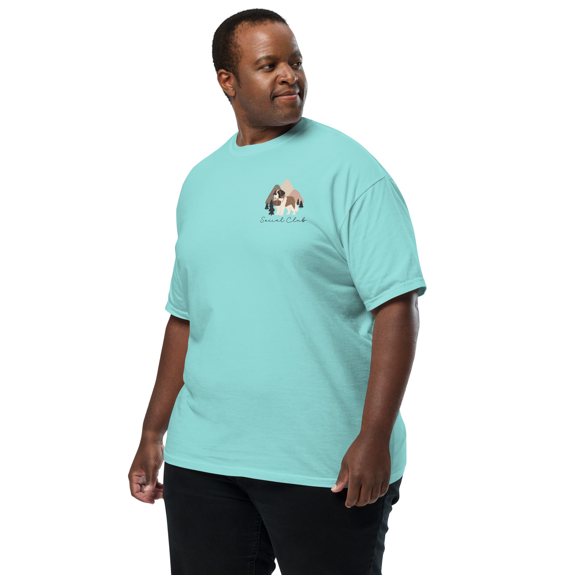 Saint Bernard Social Club Back T-Shirt - Lights
