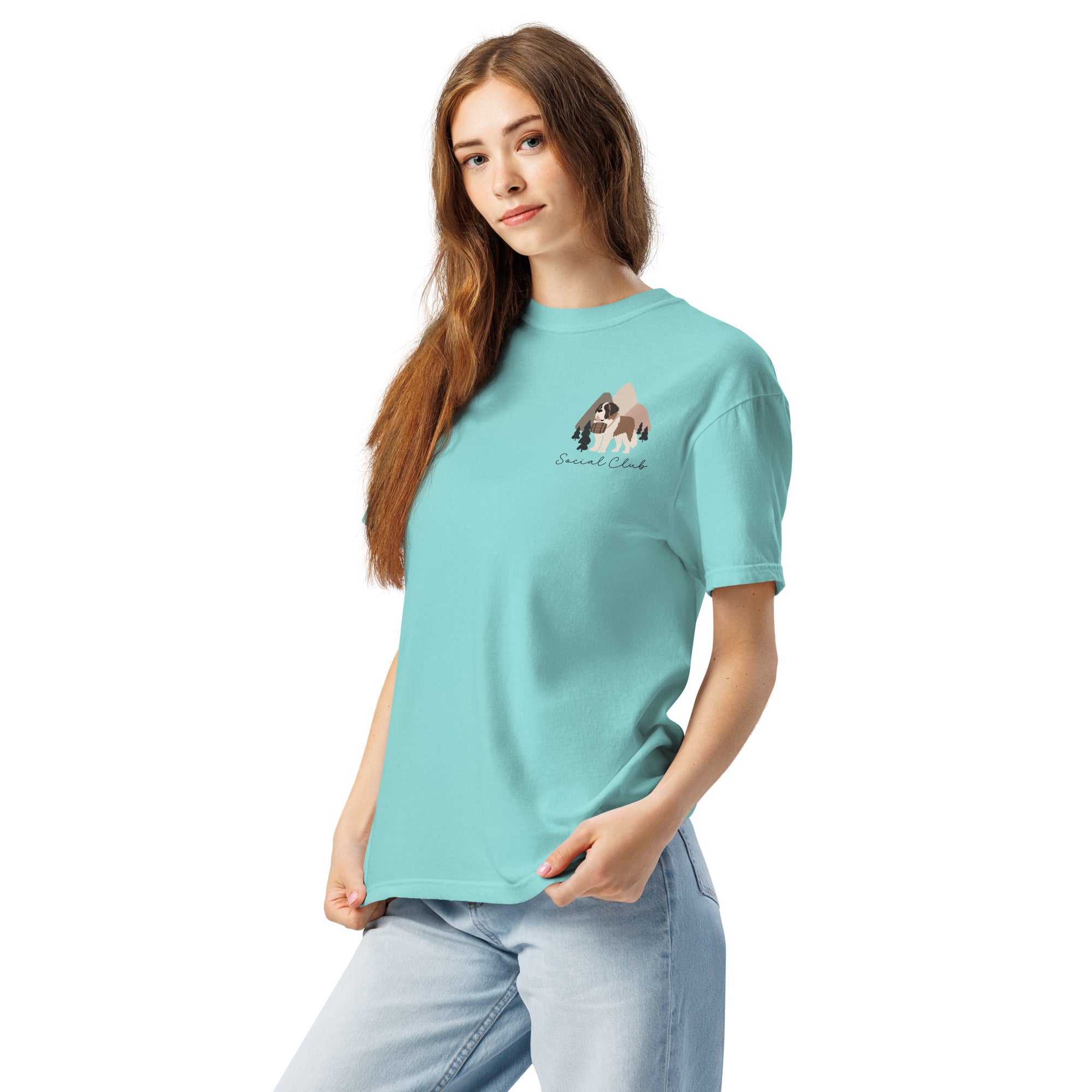 Saint Bernard Social Club Back T-Shirt - Lights