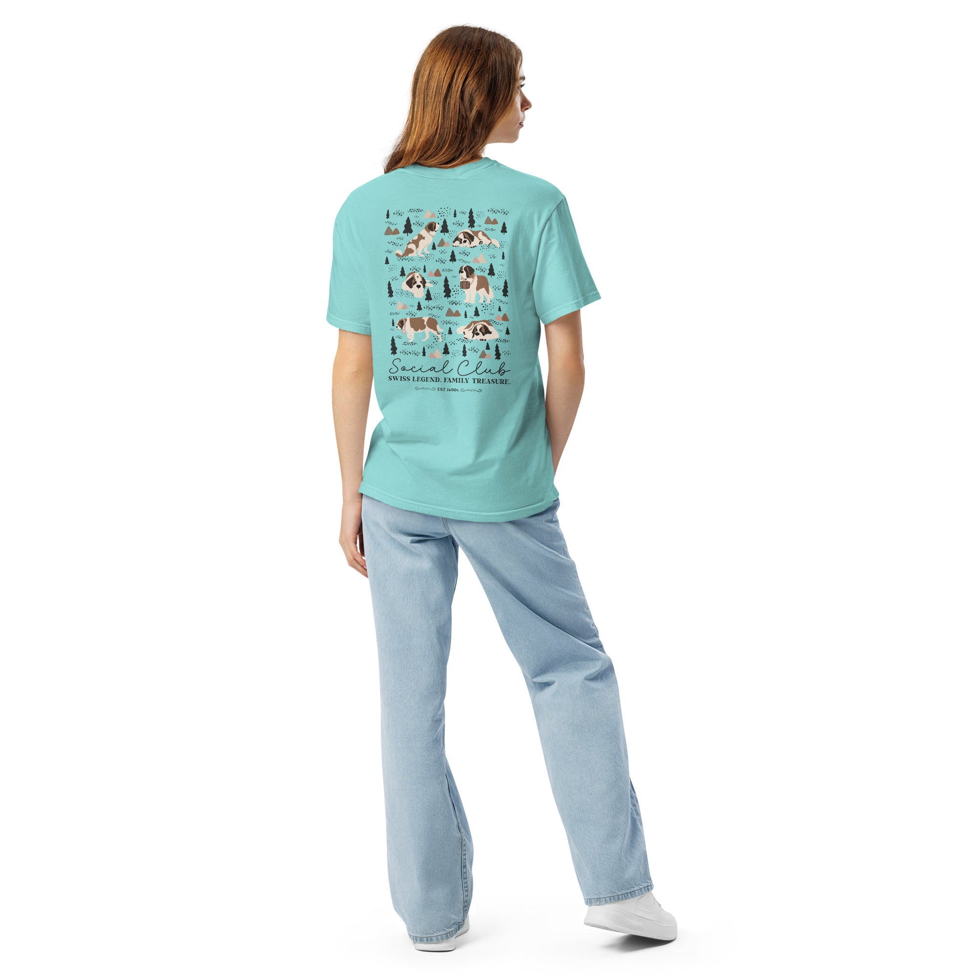 Saint Bernard Social Club Back T-Shirt - Lights
