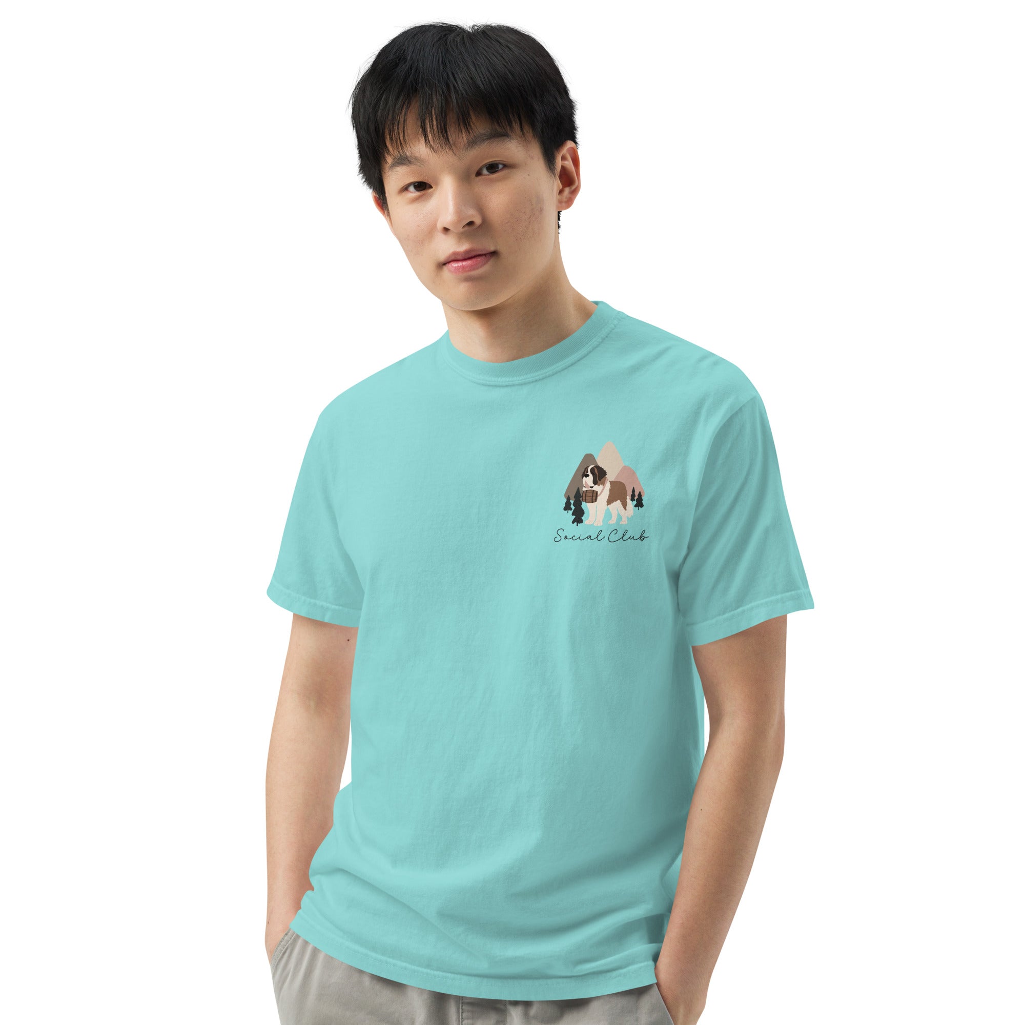 Saint Bernard Social Club Back T-Shirt - Lights