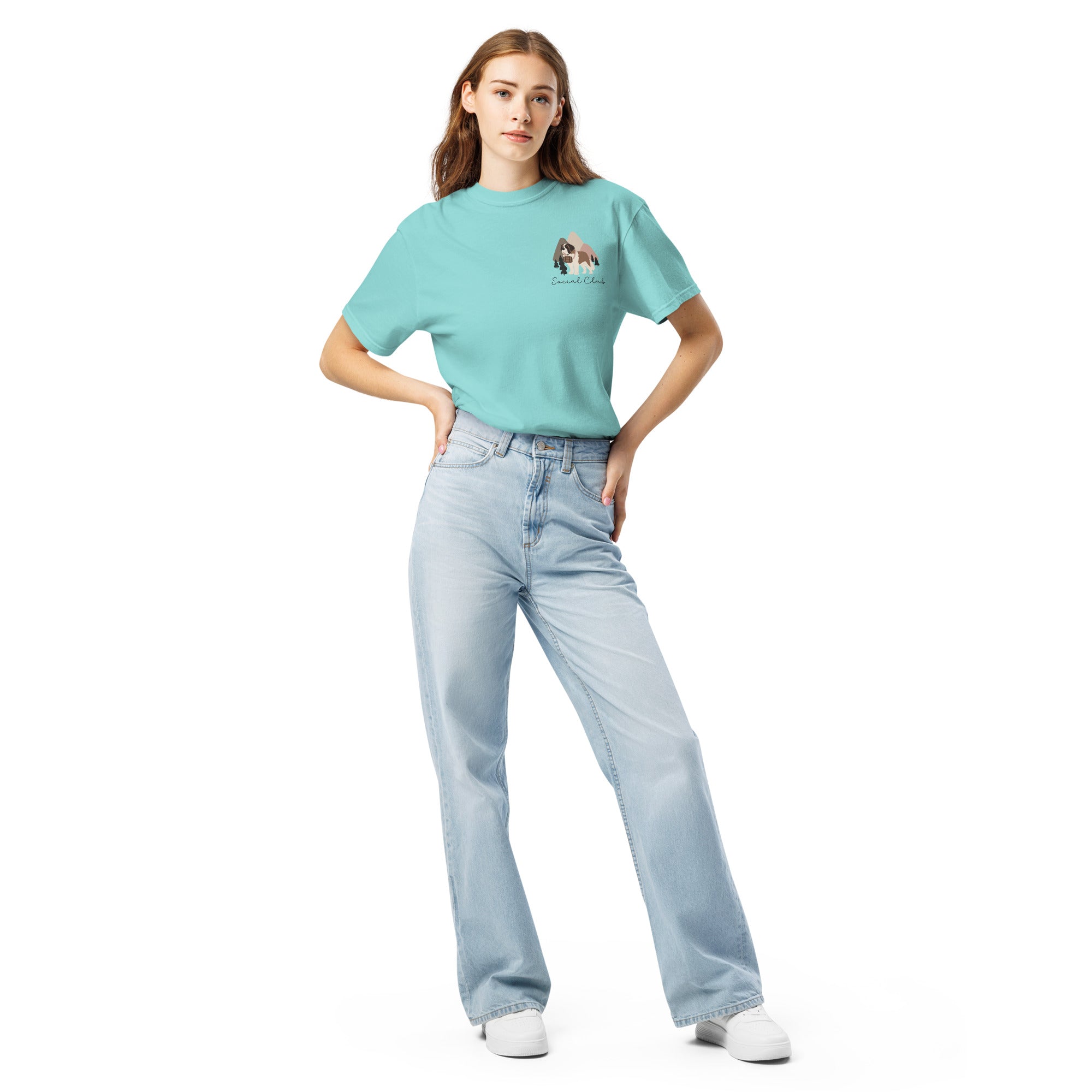 Saint Bernard Social Club Back T-Shirt - Lights
