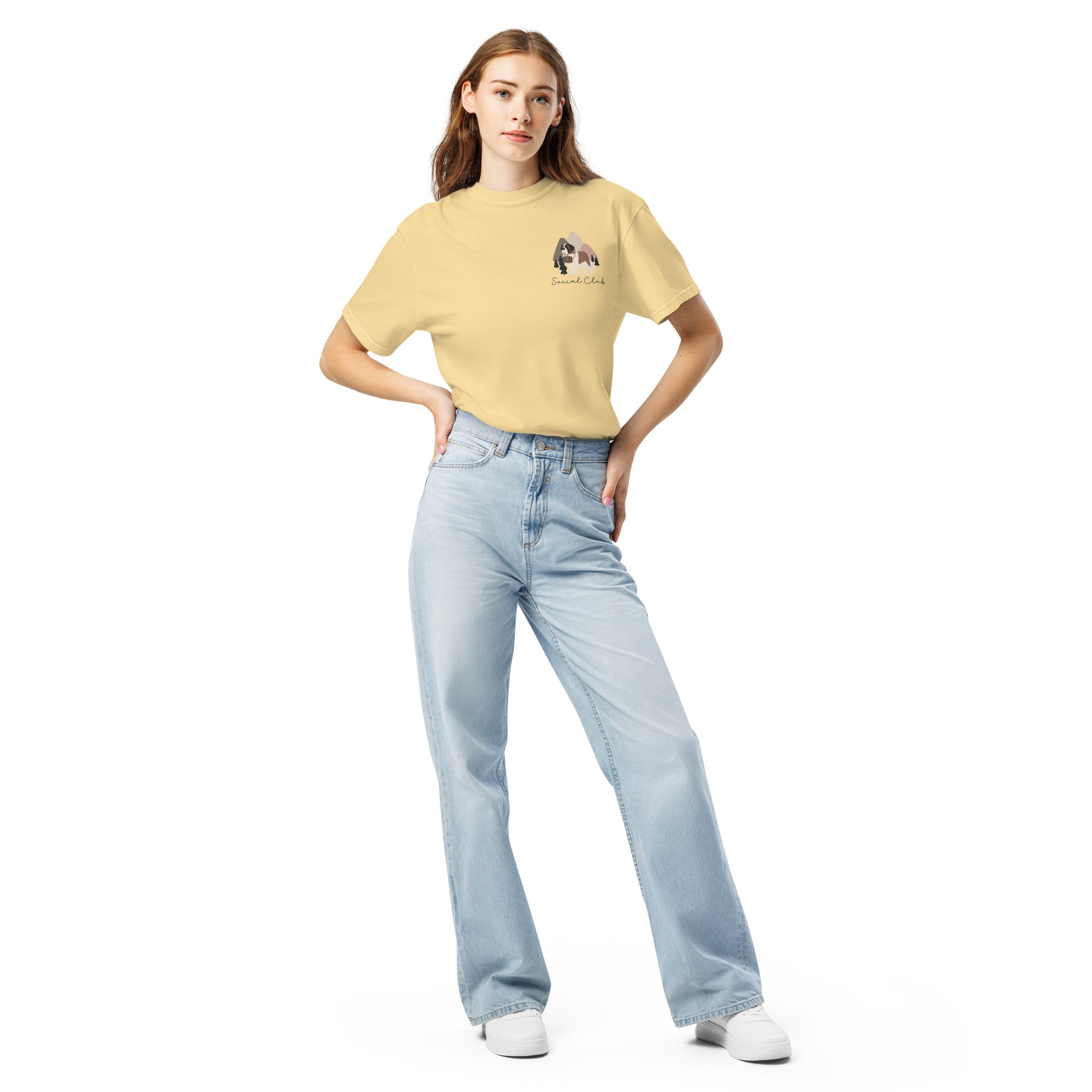 Saint Bernard Social Club Back T-Shirt - Lights