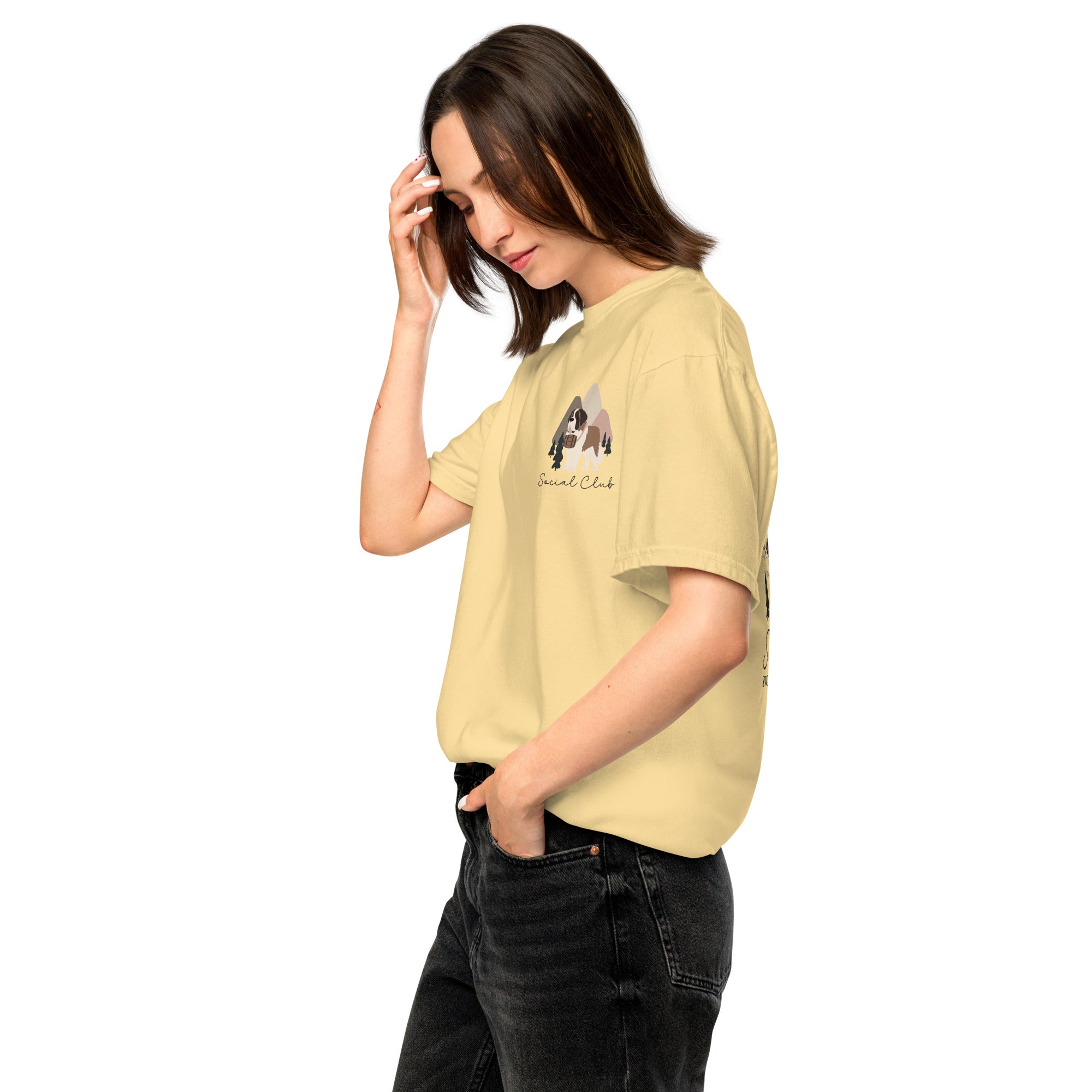 Saint Bernard Social Club Back T-Shirt - Lights