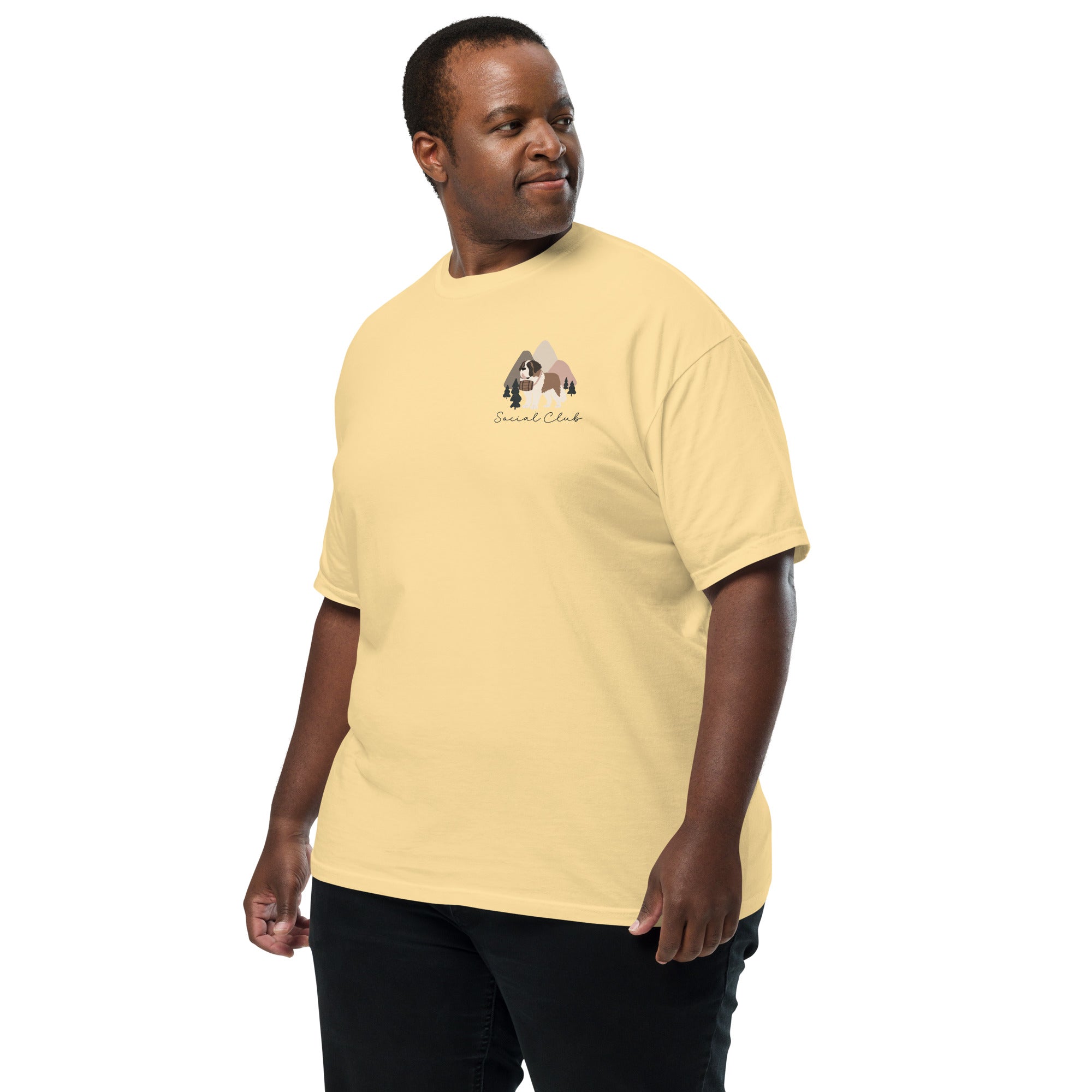 Saint Bernard Social Club Back T-Shirt - Lights