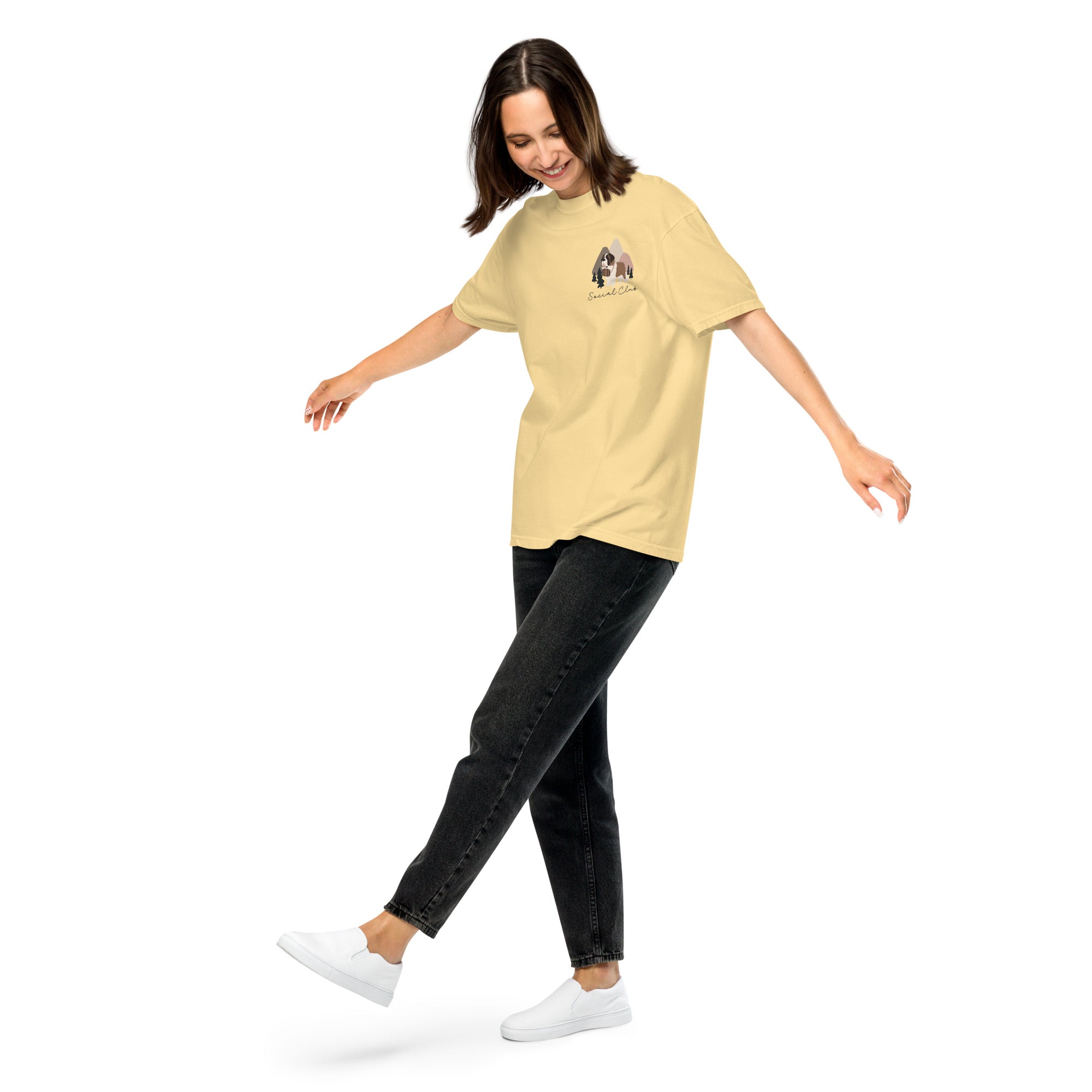 Saint Bernard Social Club Back T-Shirt - Lights