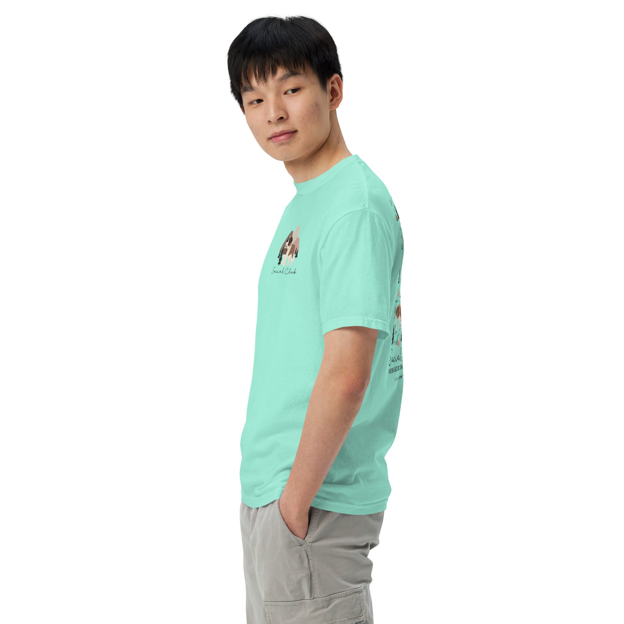 Saint Bernard Social Club Back T-Shirt - Lights