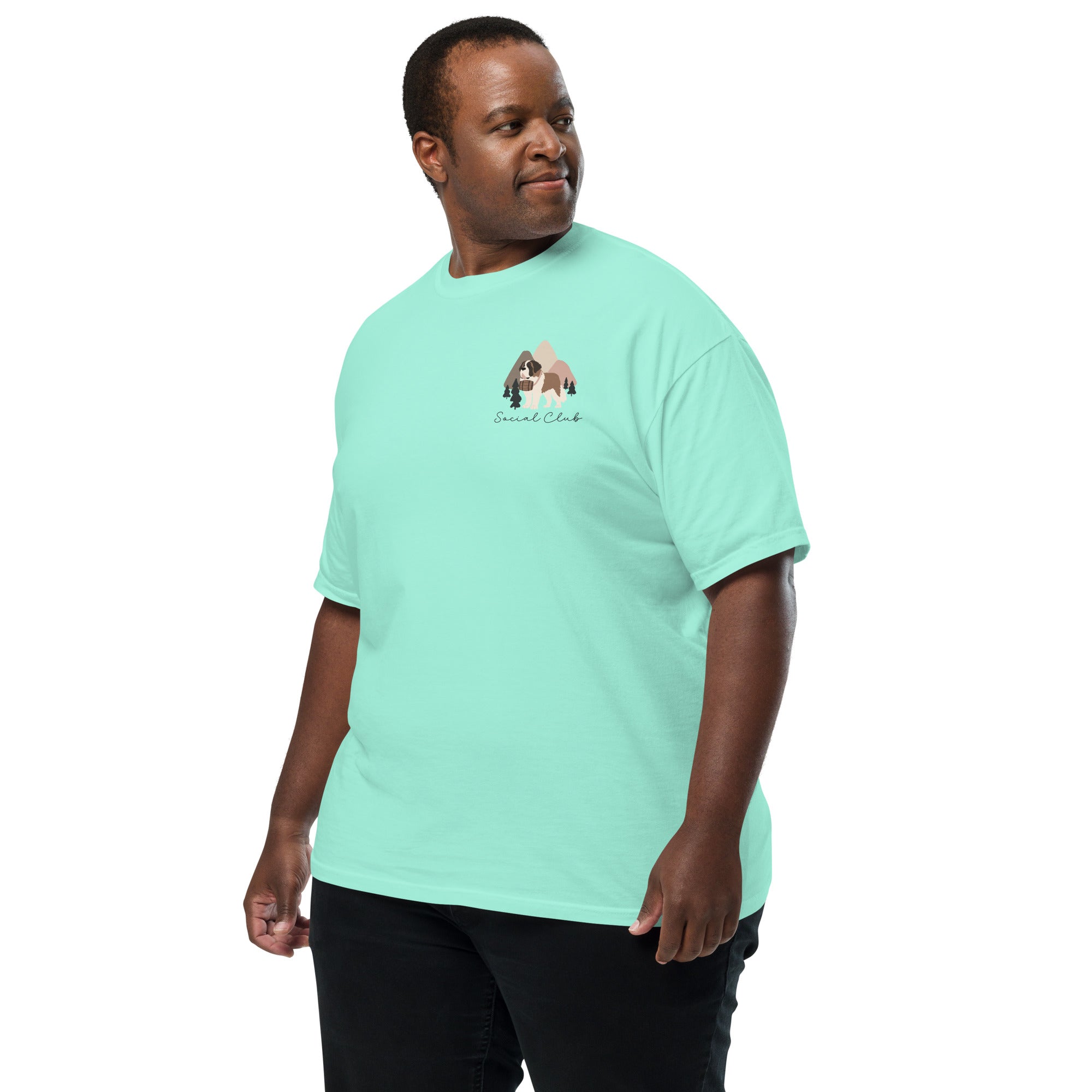 Saint Bernard Social Club Back T-Shirt - Lights