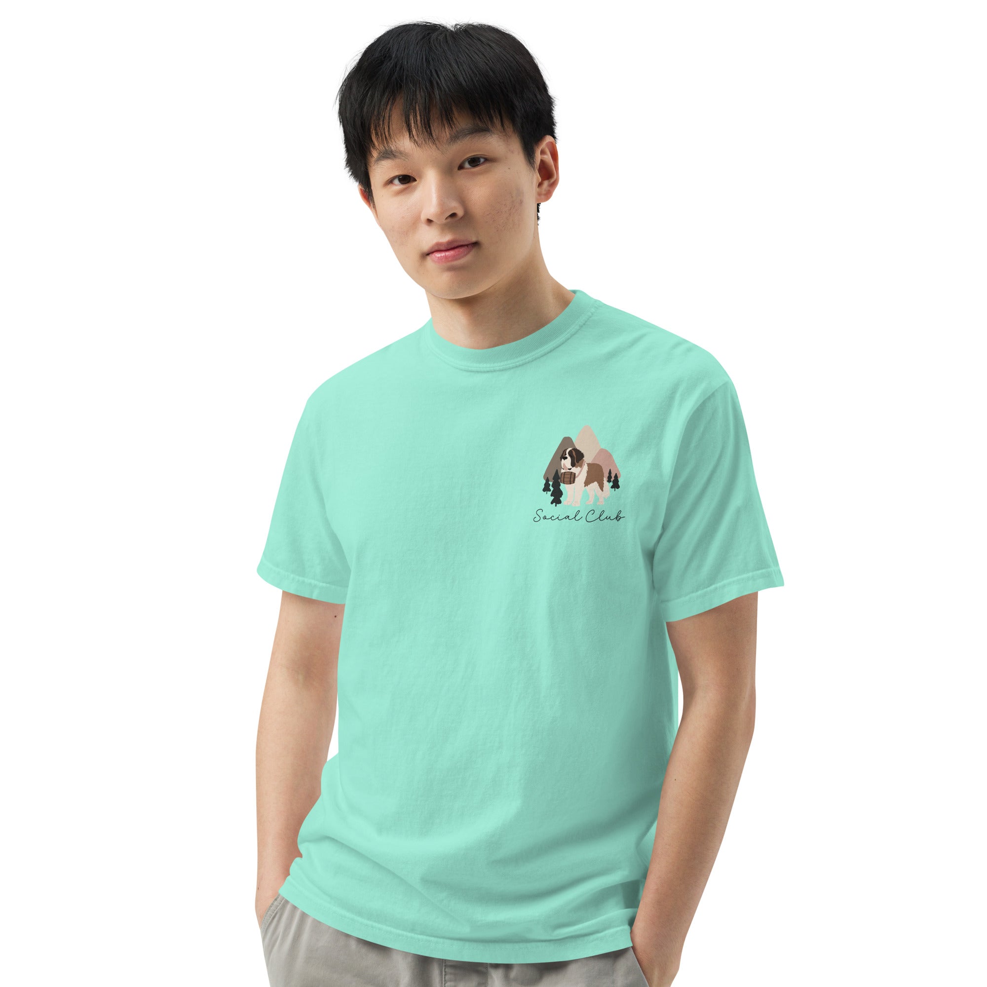 Saint Bernard Social Club Back T-Shirt - Lights
