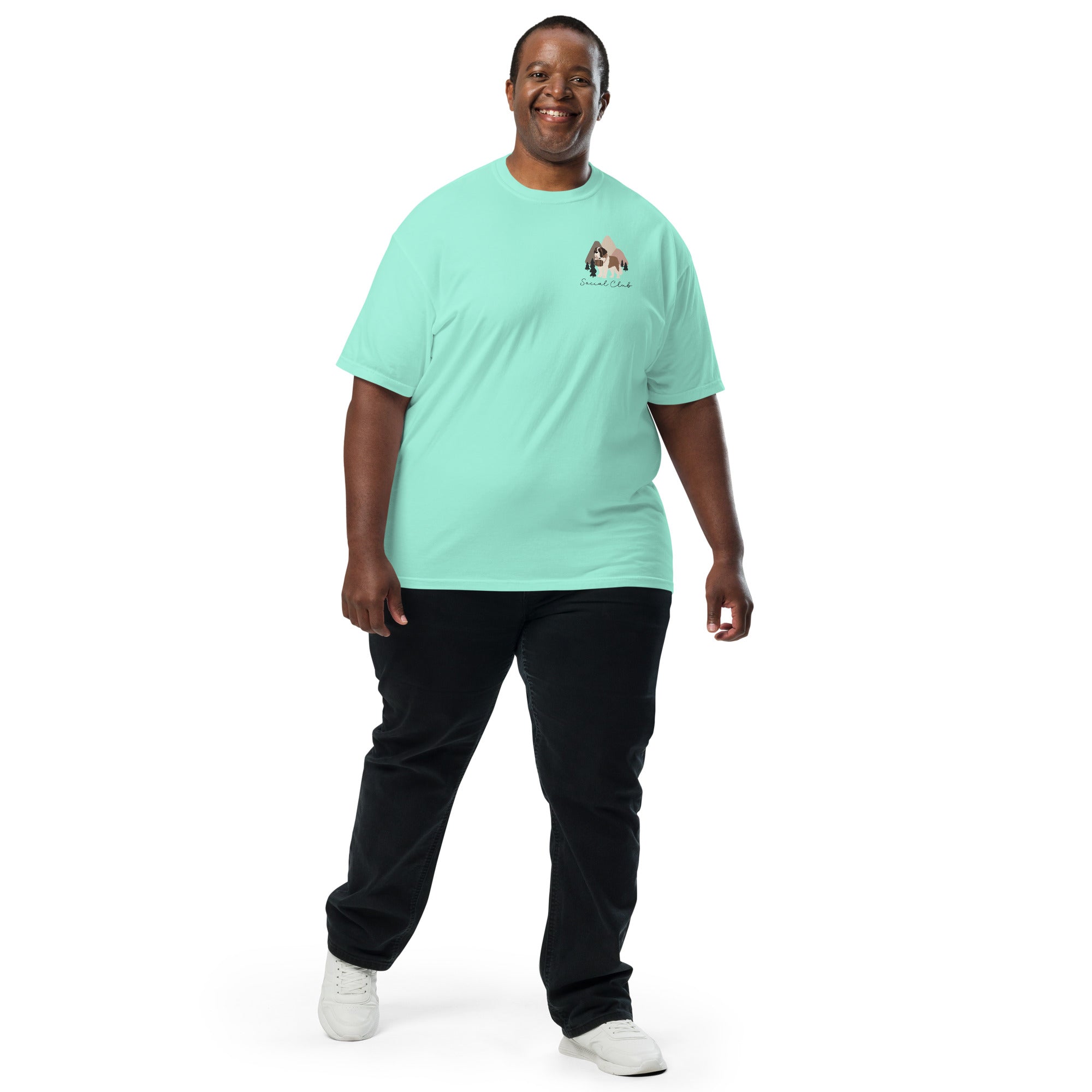 Saint Bernard Social Club Back T-Shirt - Lights