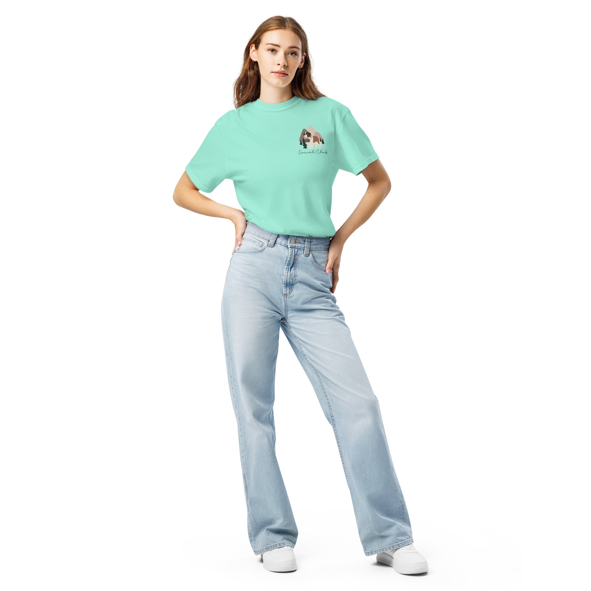 Saint Bernard Social Club Back T-Shirt - Lights