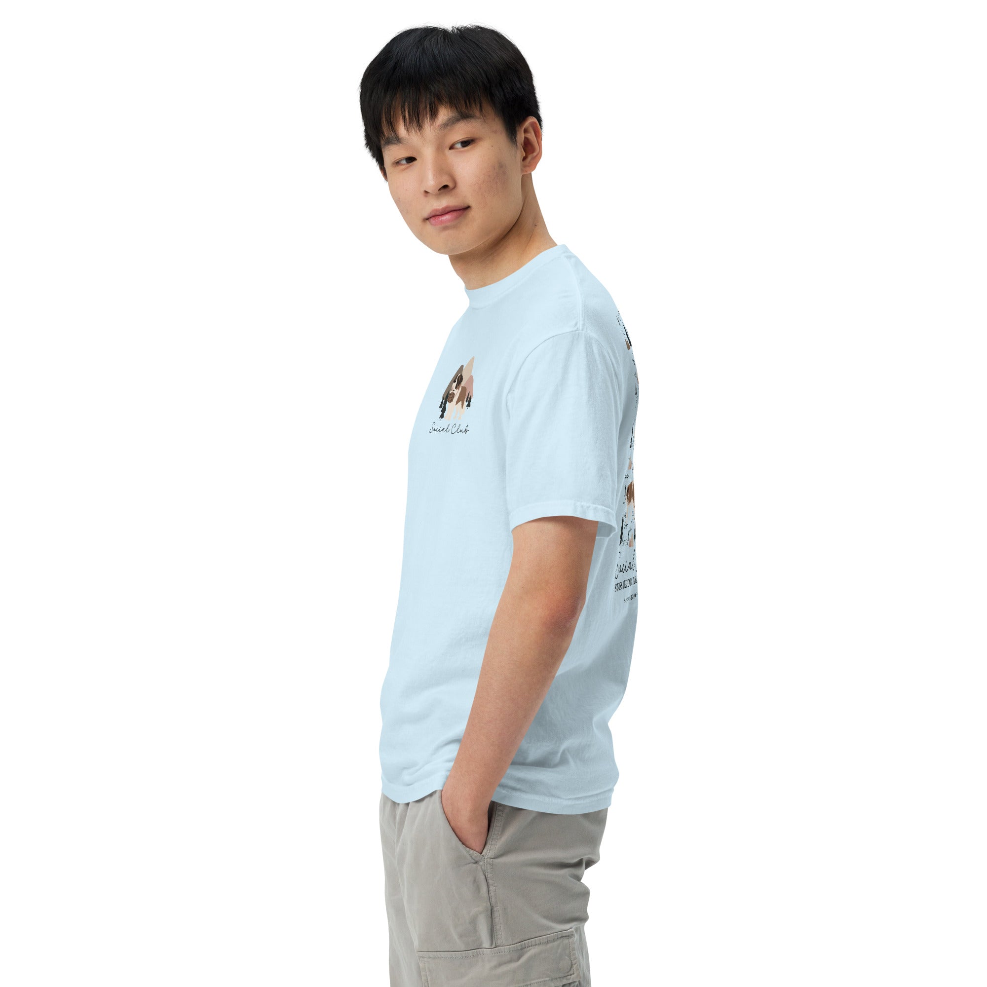 Saint Bernard Social Club Back T-Shirt - Lights
