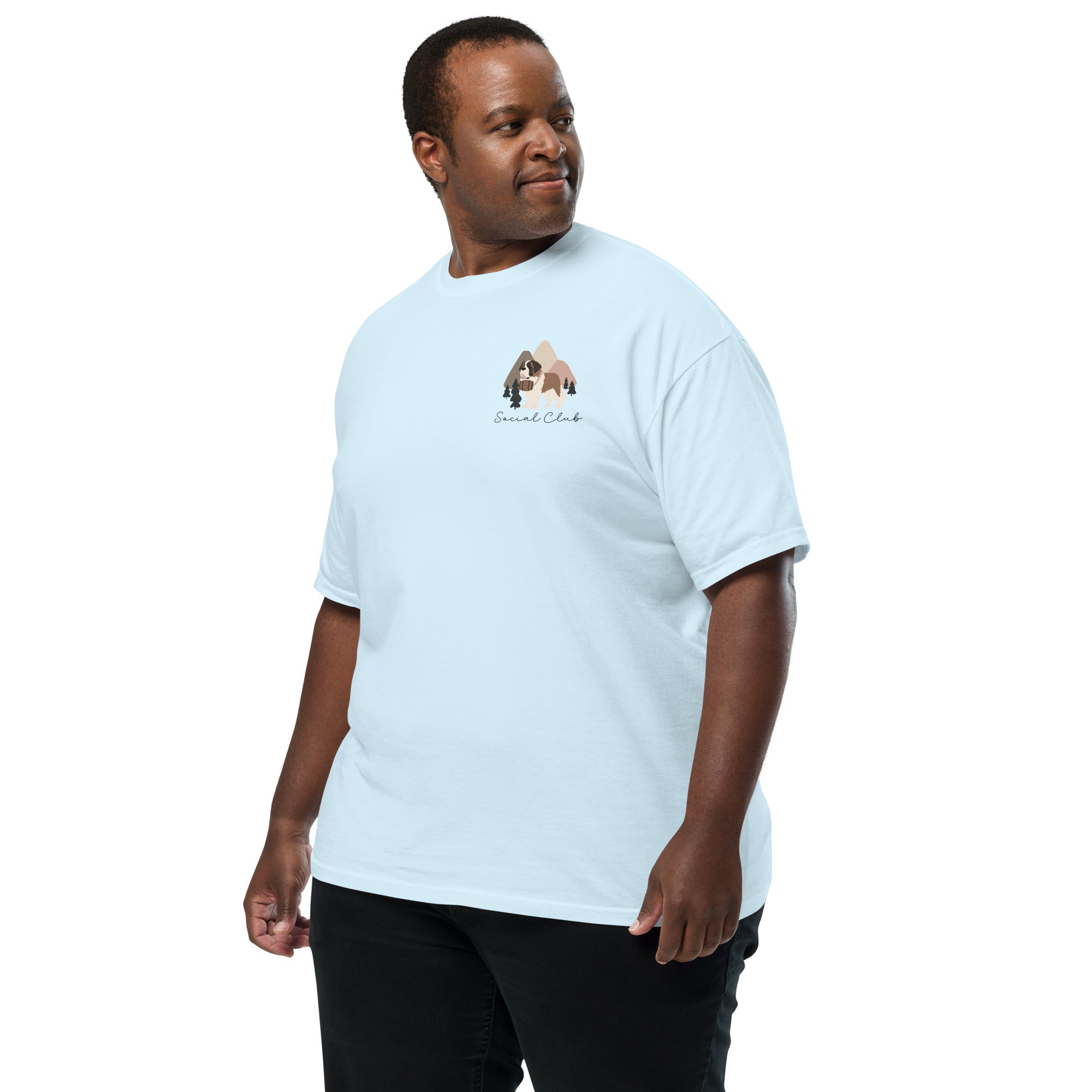 Saint Bernard Social Club Back T-Shirt - Lights