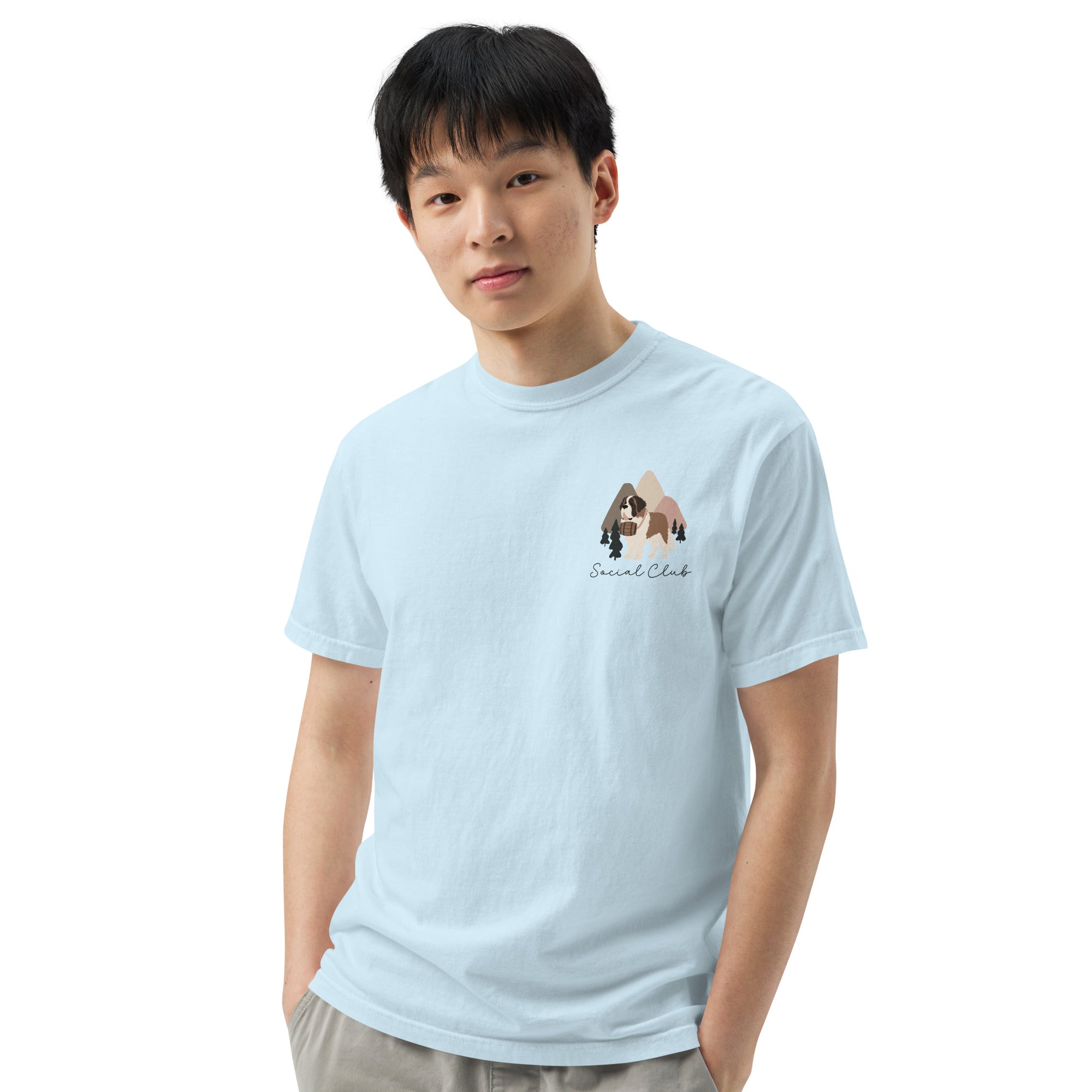 Saint Bernard Social Club Back T-Shirt - Lights