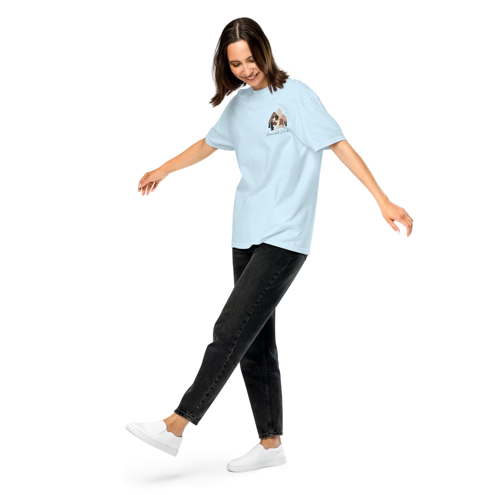 Saint Bernard Social Club Back T-Shirt - Lights