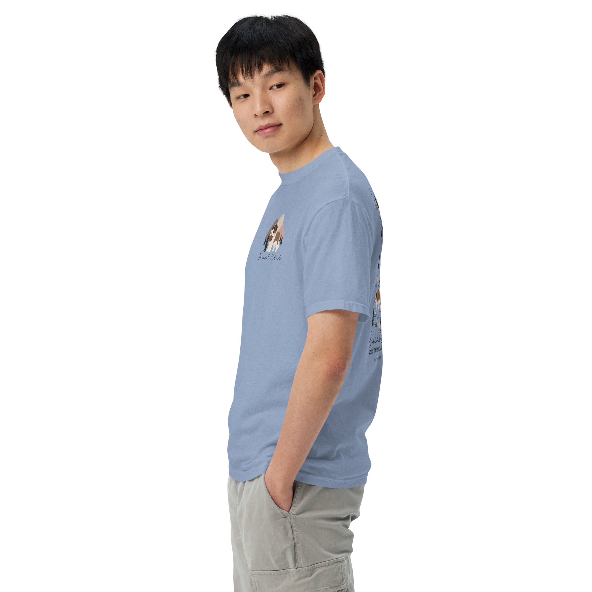 Saint Bernard Social Club Back T-Shirt - Lights