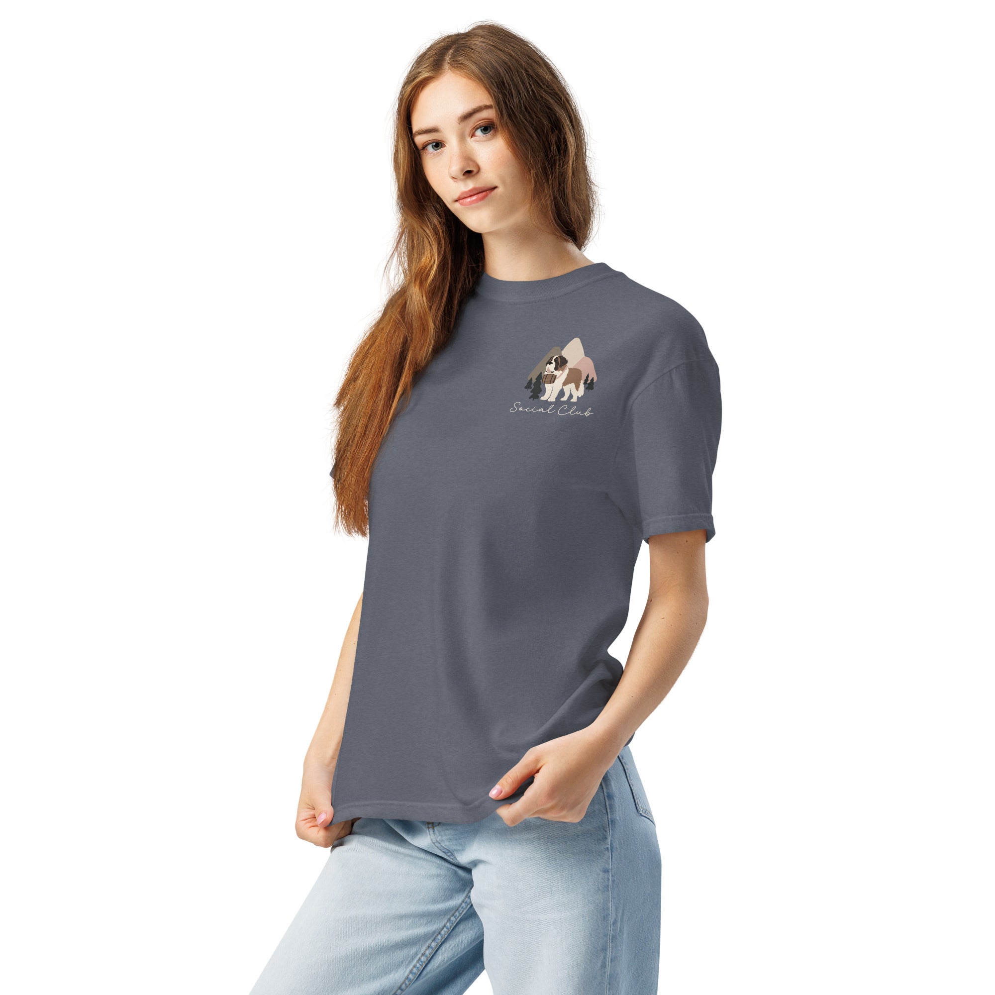 Saint Bernard Social Club Back T-Shirt - Darks