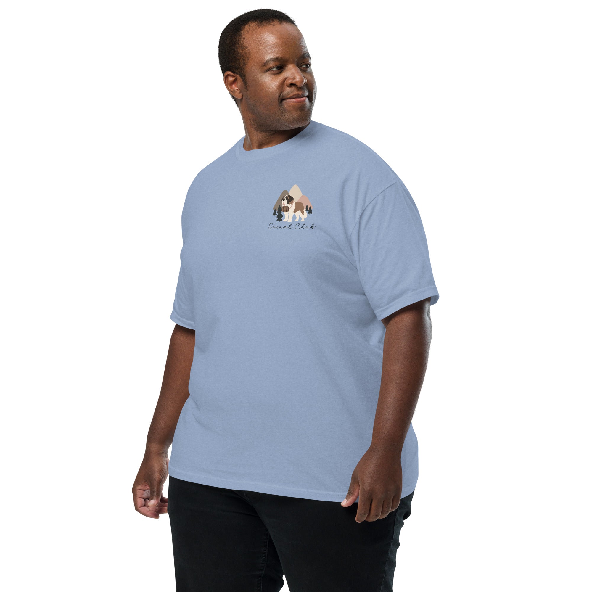 Saint Bernard Social Club Back T-Shirt - Lights