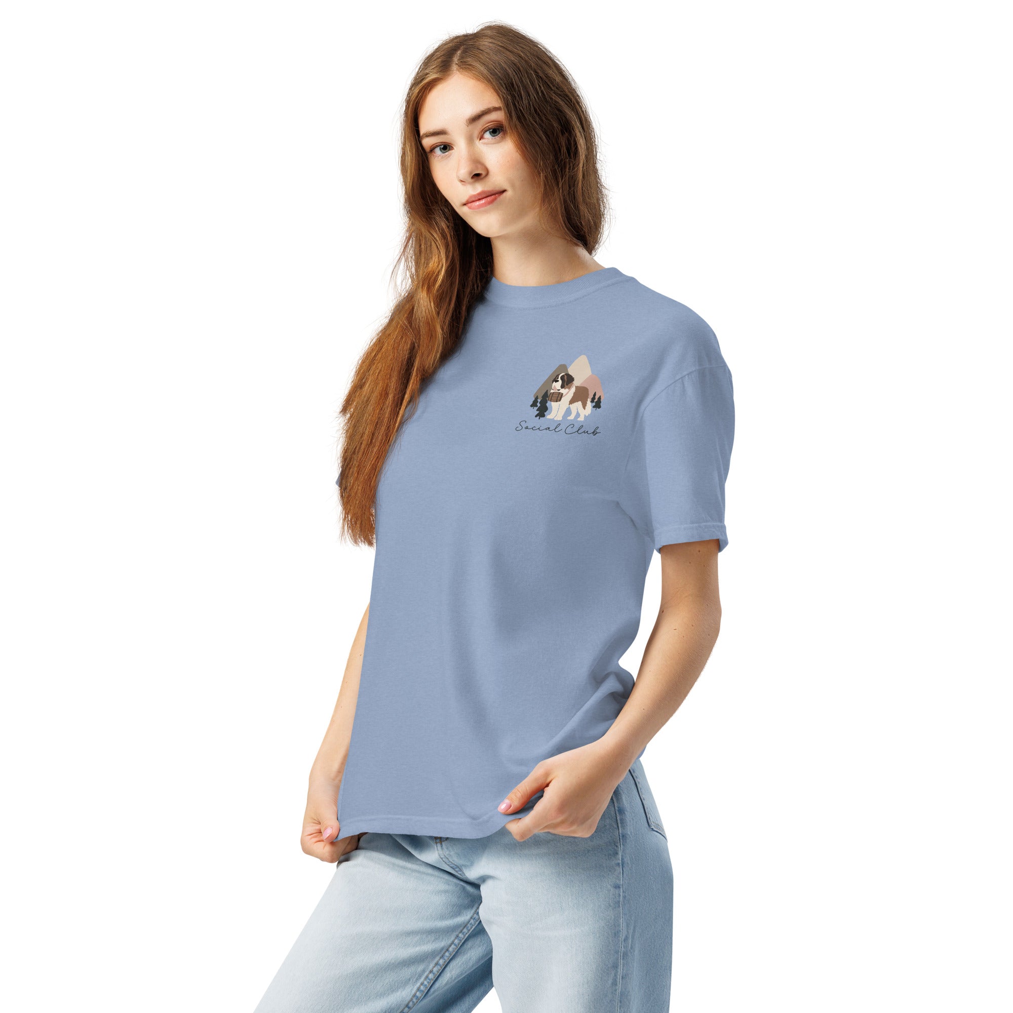 Saint Bernard Social Club Back T-Shirt - Lights