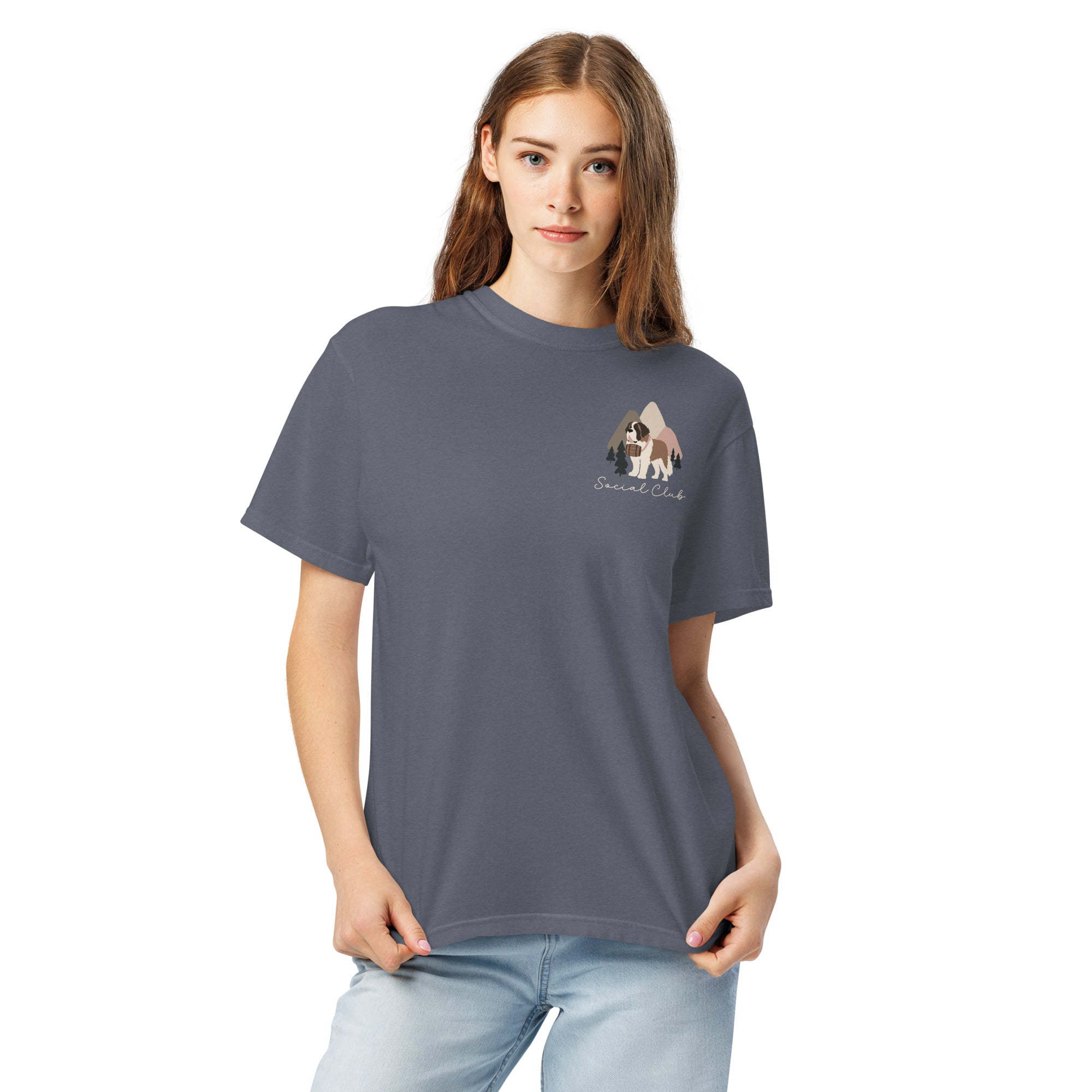 Saint Bernard Social Club Back T-Shirt - Darks