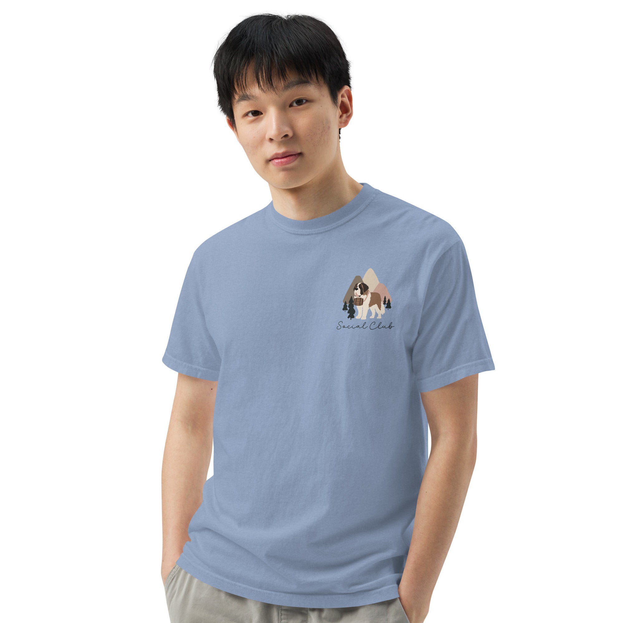 Saint Bernard Social Club Back T-Shirt - Lights