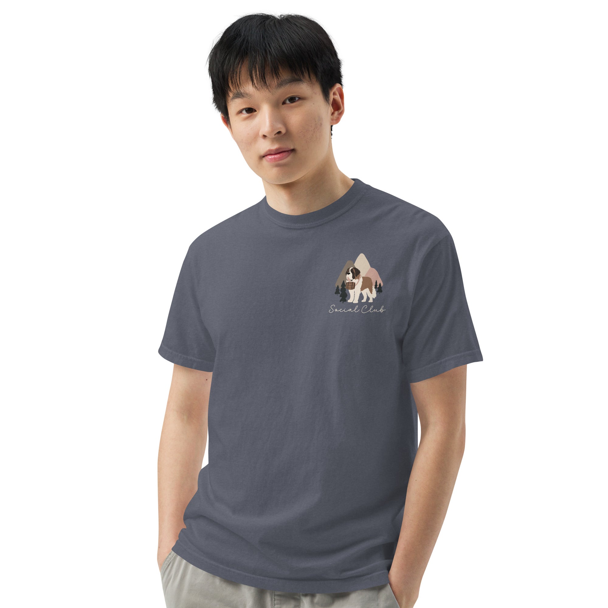 Saint Bernard Social Club Back T-Shirt - Darks