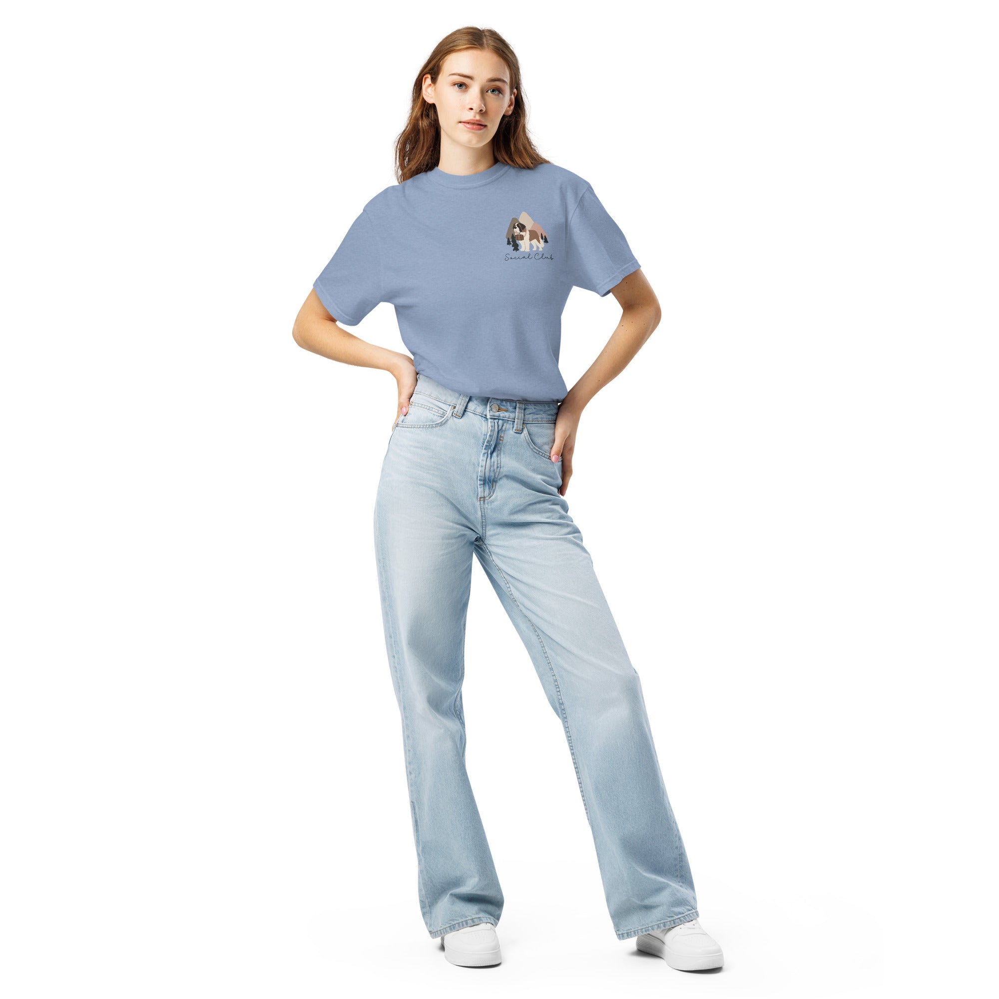 Saint Bernard Social Club Back T-Shirt - Lights