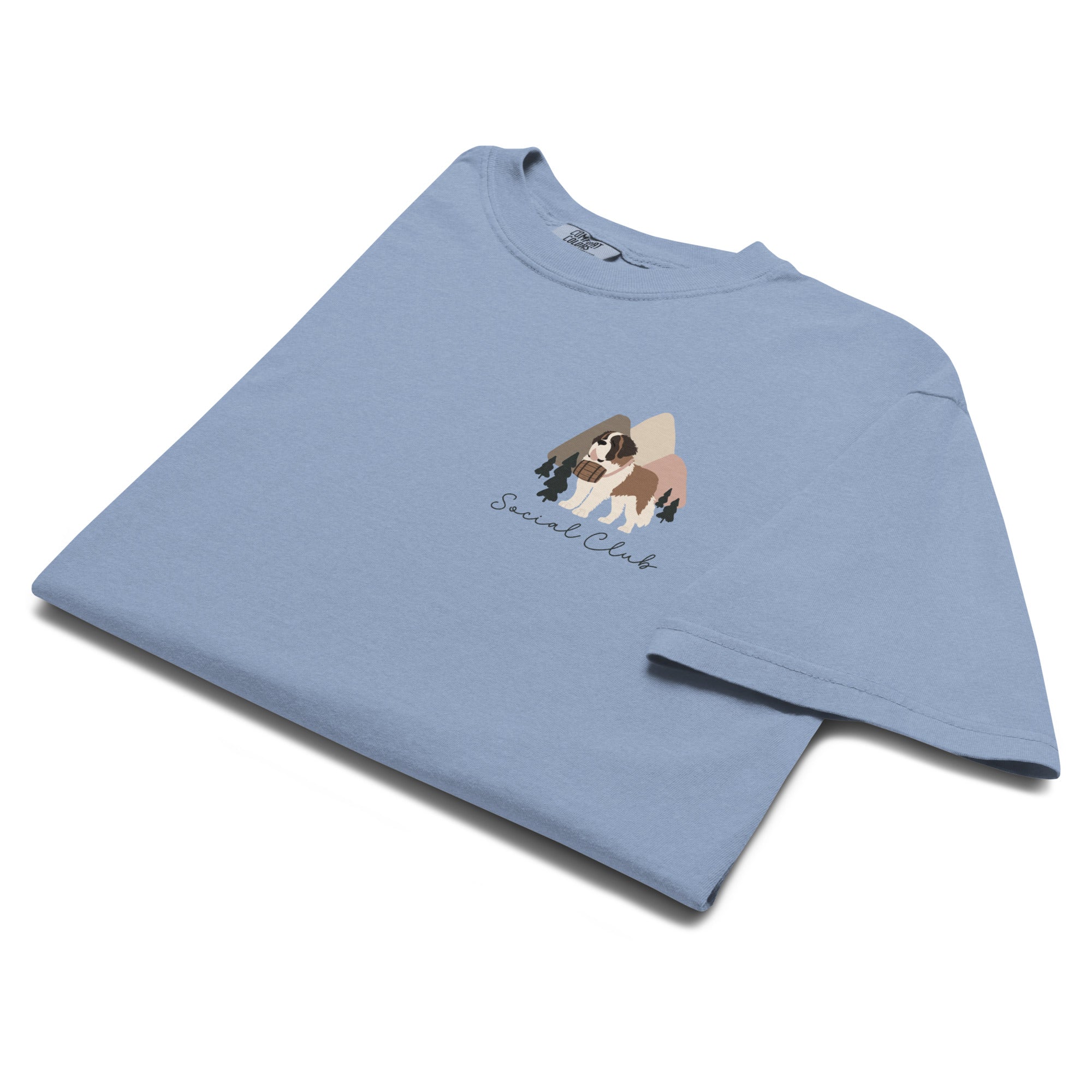 Saint Bernard Social Club Back T-Shirt - Lights