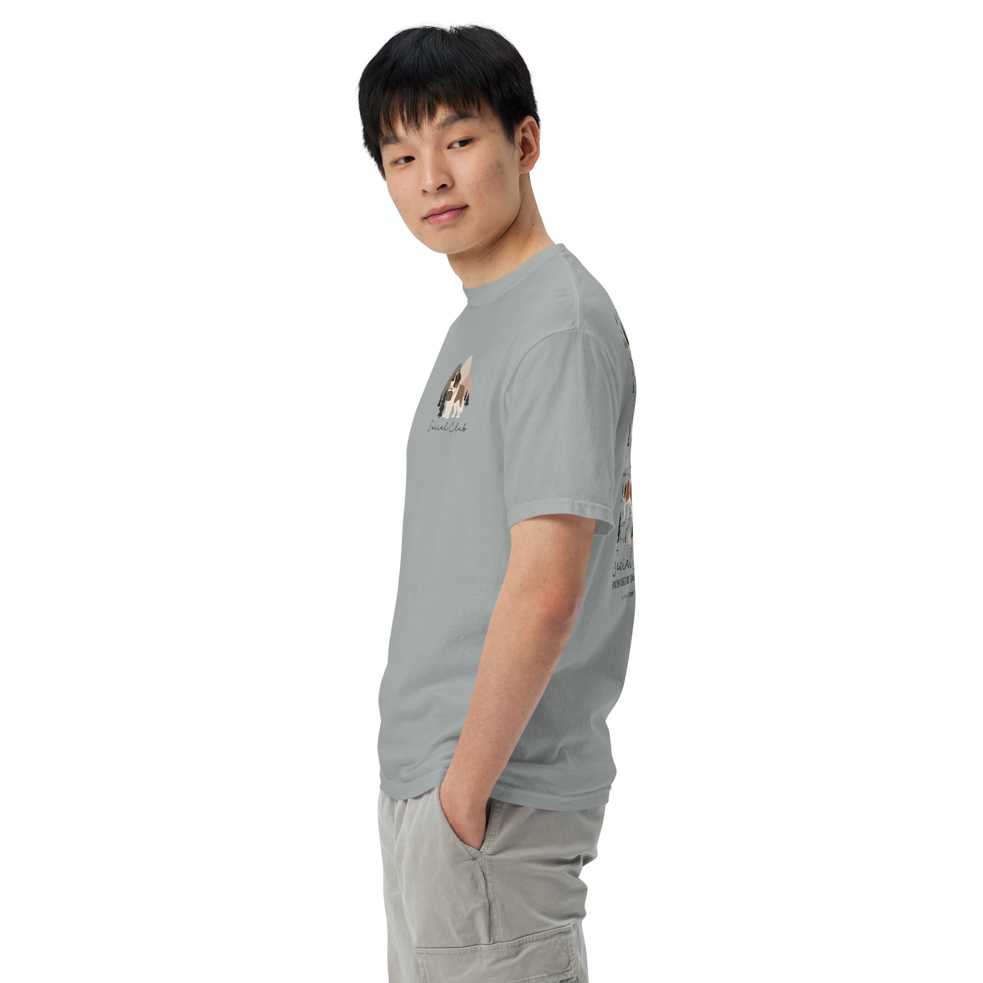 Saint Bernard Social Club Back T-Shirt - Lights