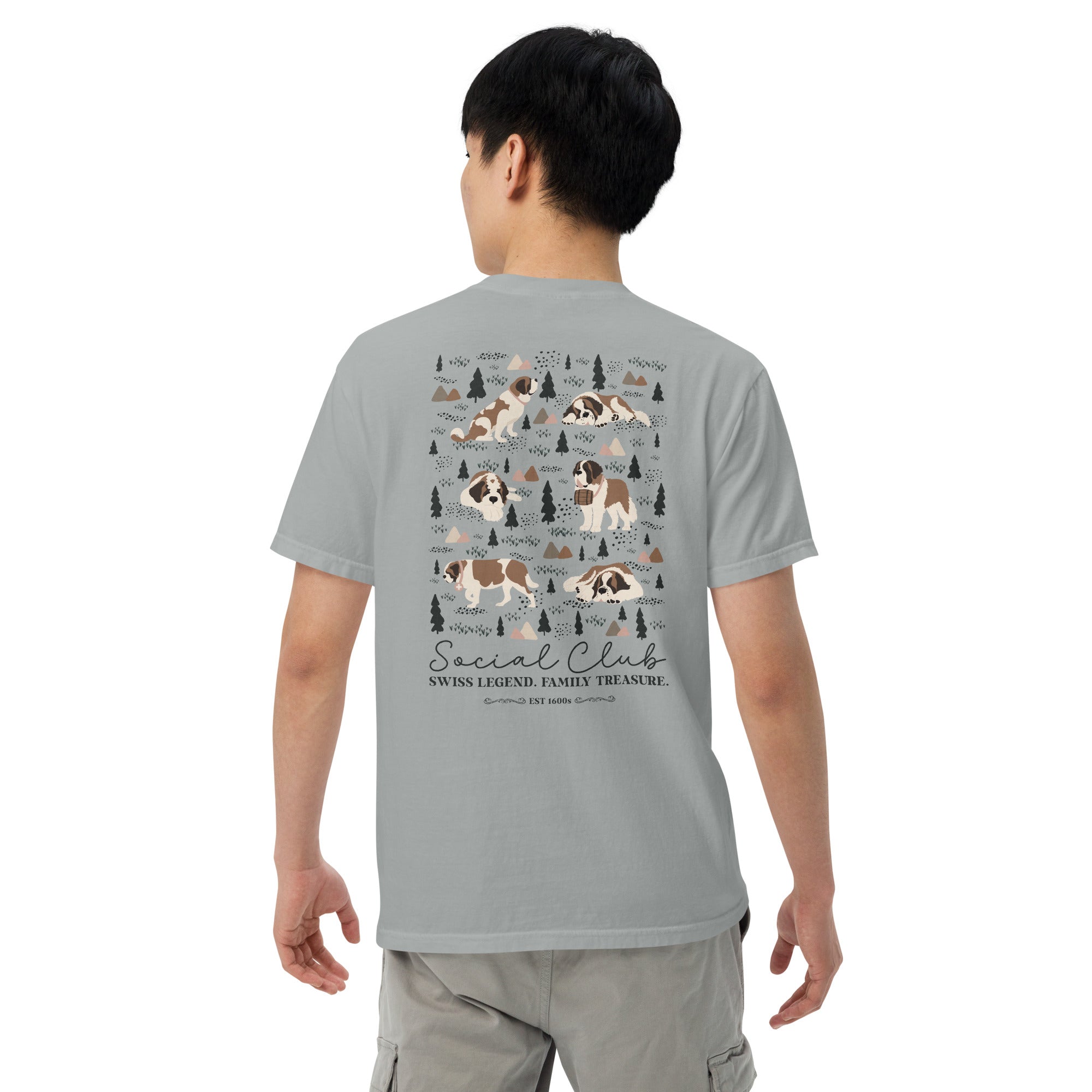Saint Bernard Social Club Back T-Shirt - Lights