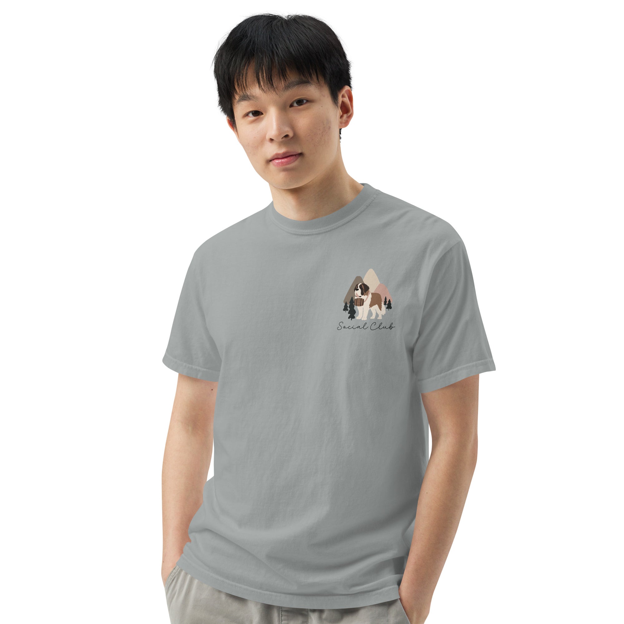 Saint Bernard Social Club Back T-Shirt - Lights