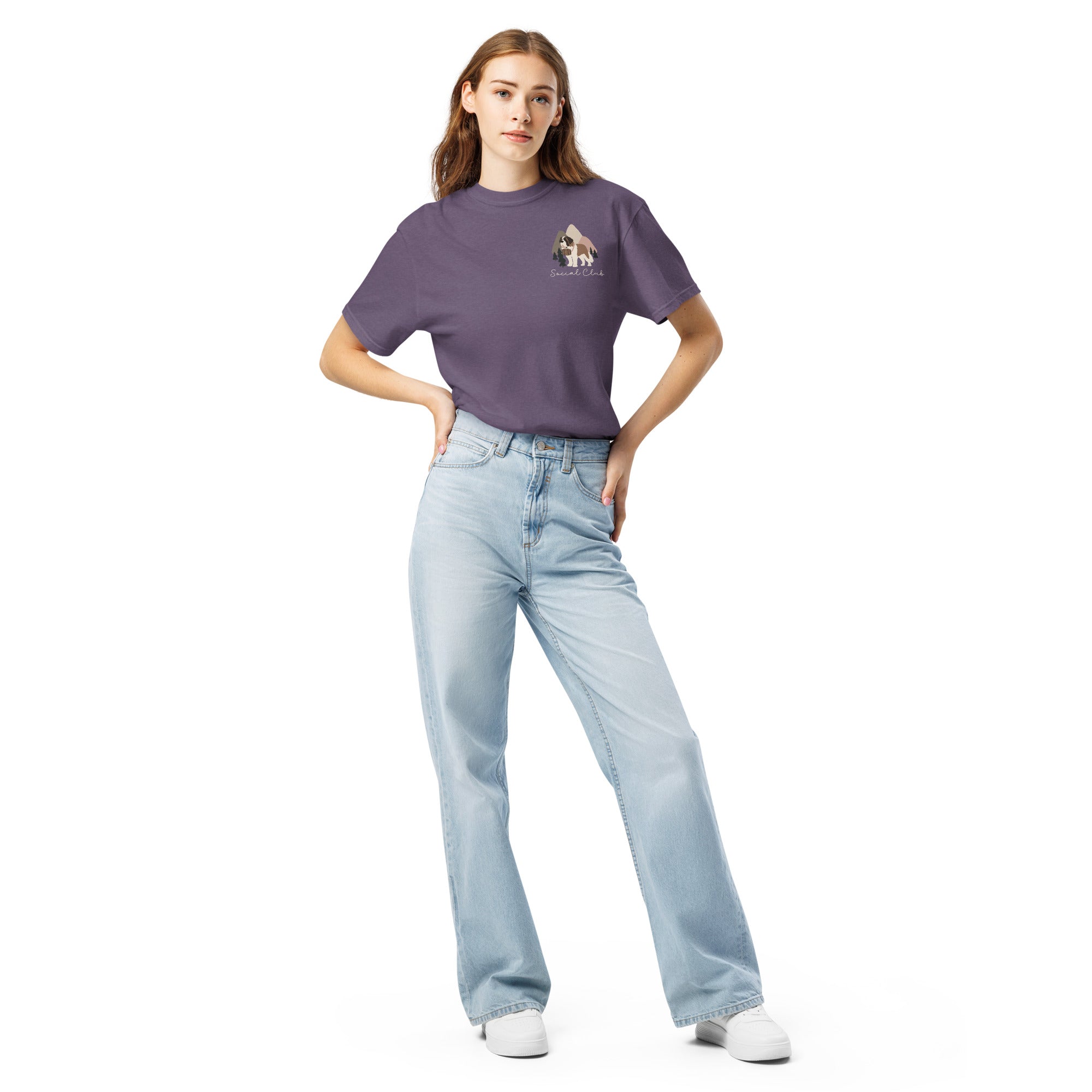Saint Bernard Social Club Back T-Shirt - Darks