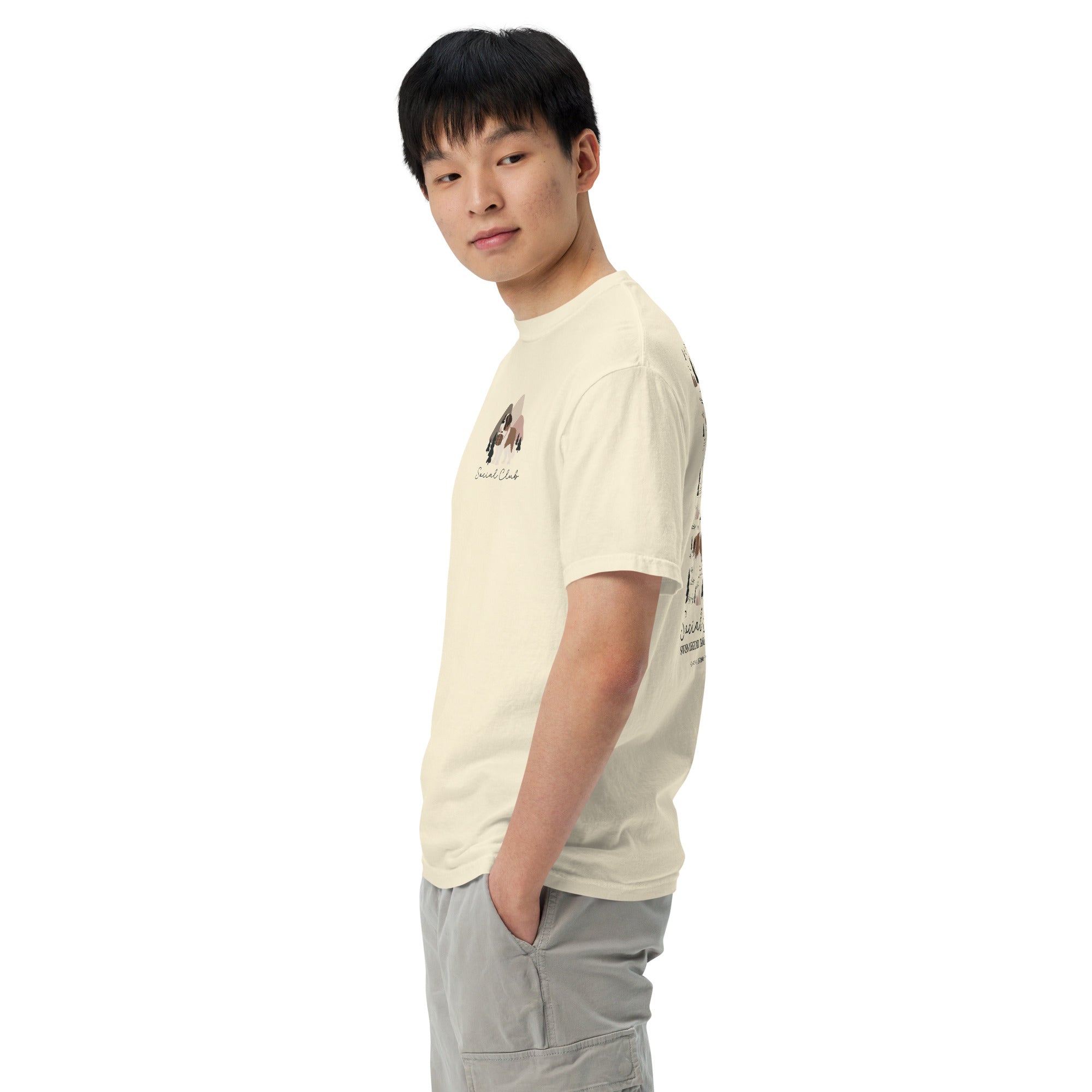 Saint Bernard Social Club Back T-Shirt - Lights