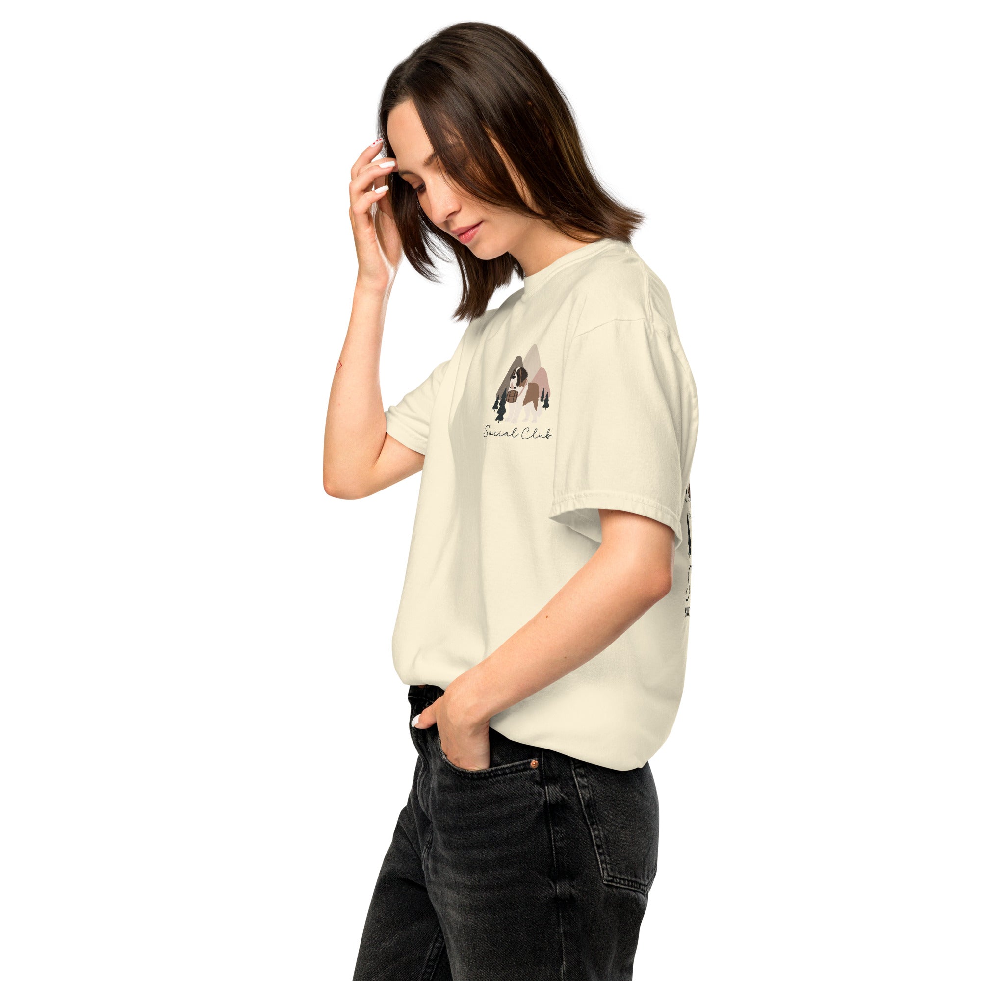 Saint Bernard Social Club Back T-Shirt - Lights